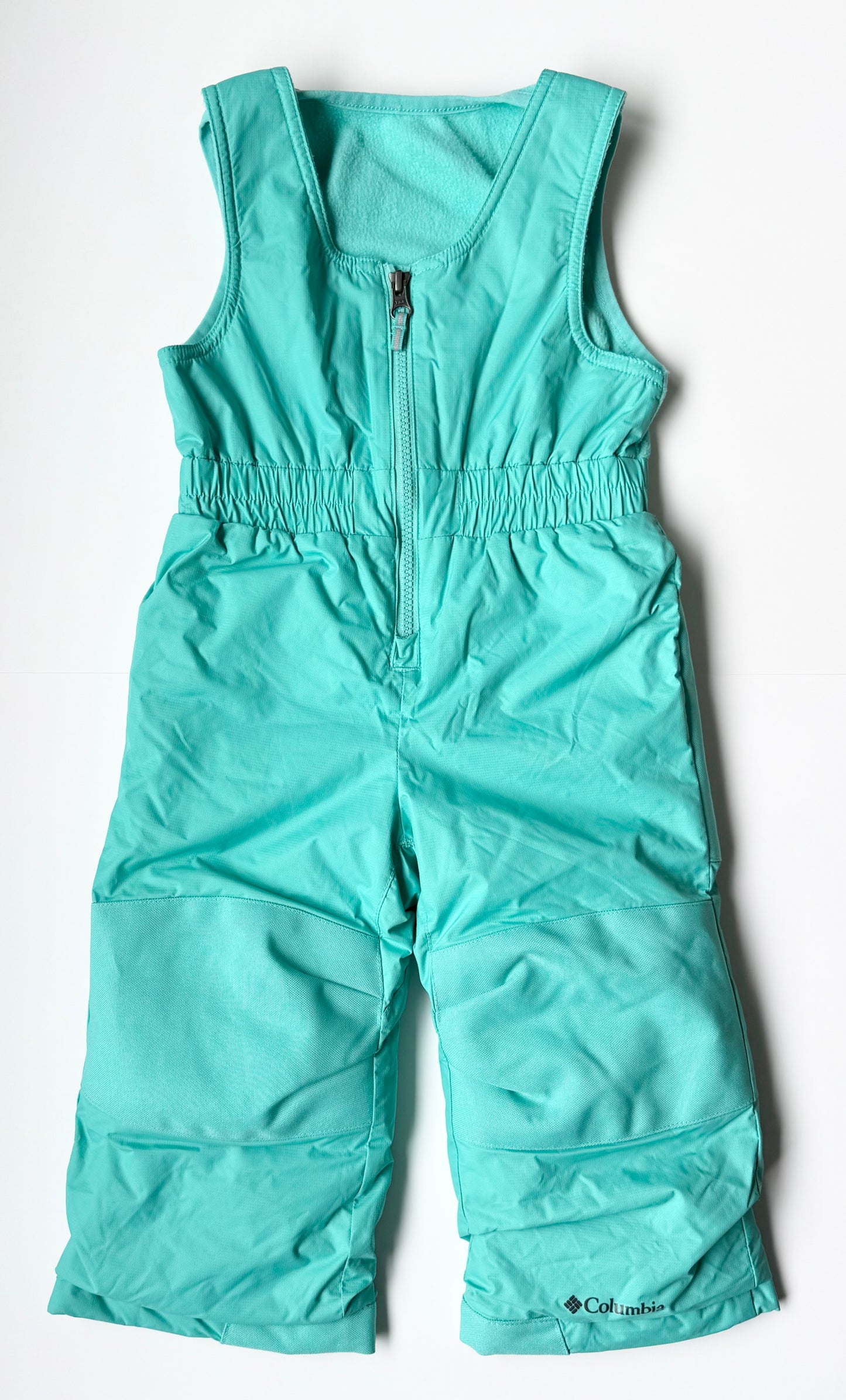 Columbia Light Blue/Mint Snow Pants (2T)