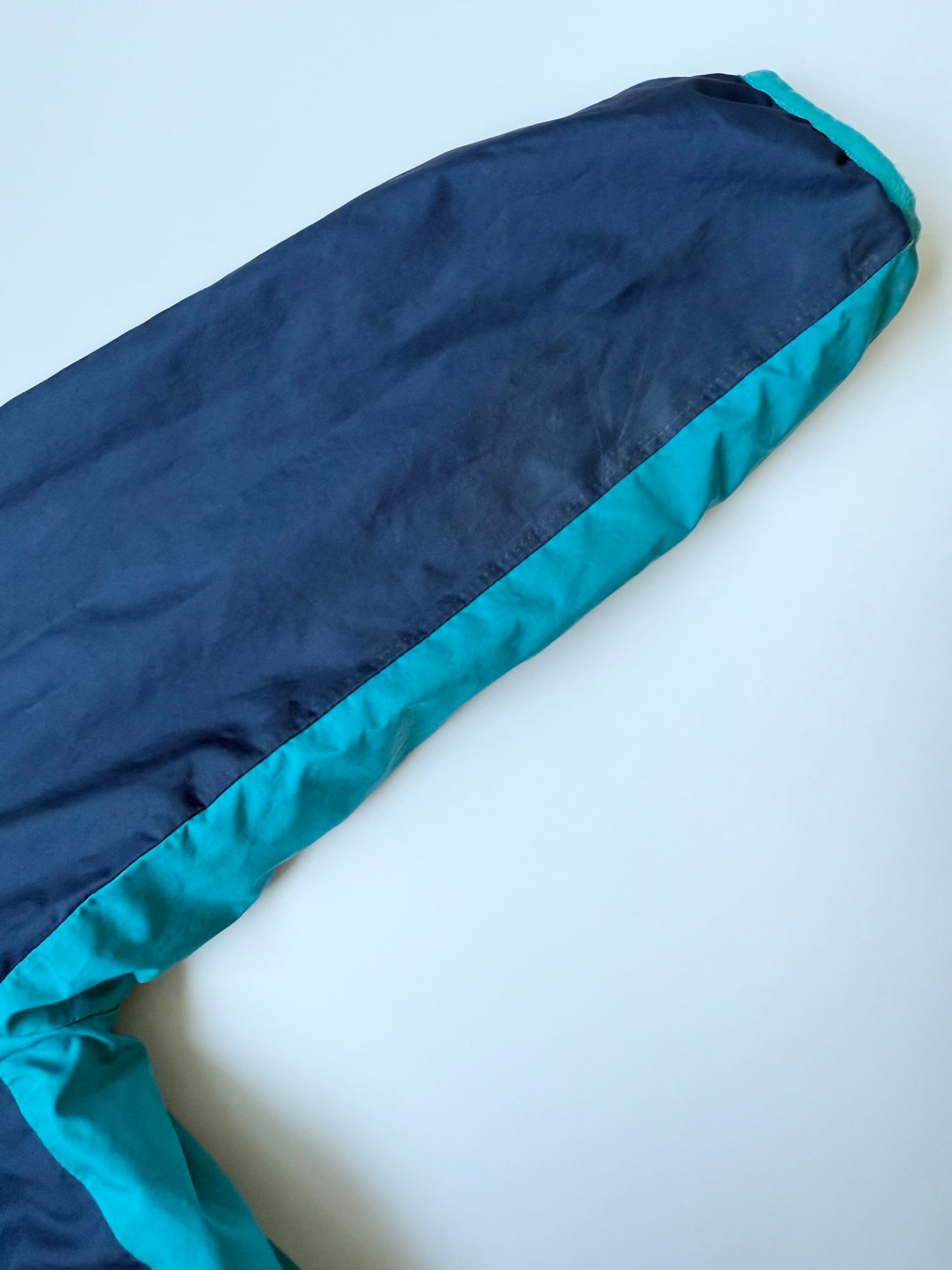 The North Face Blue Stripped Reversible Breezeway Fall Jacket (18-24 Months)