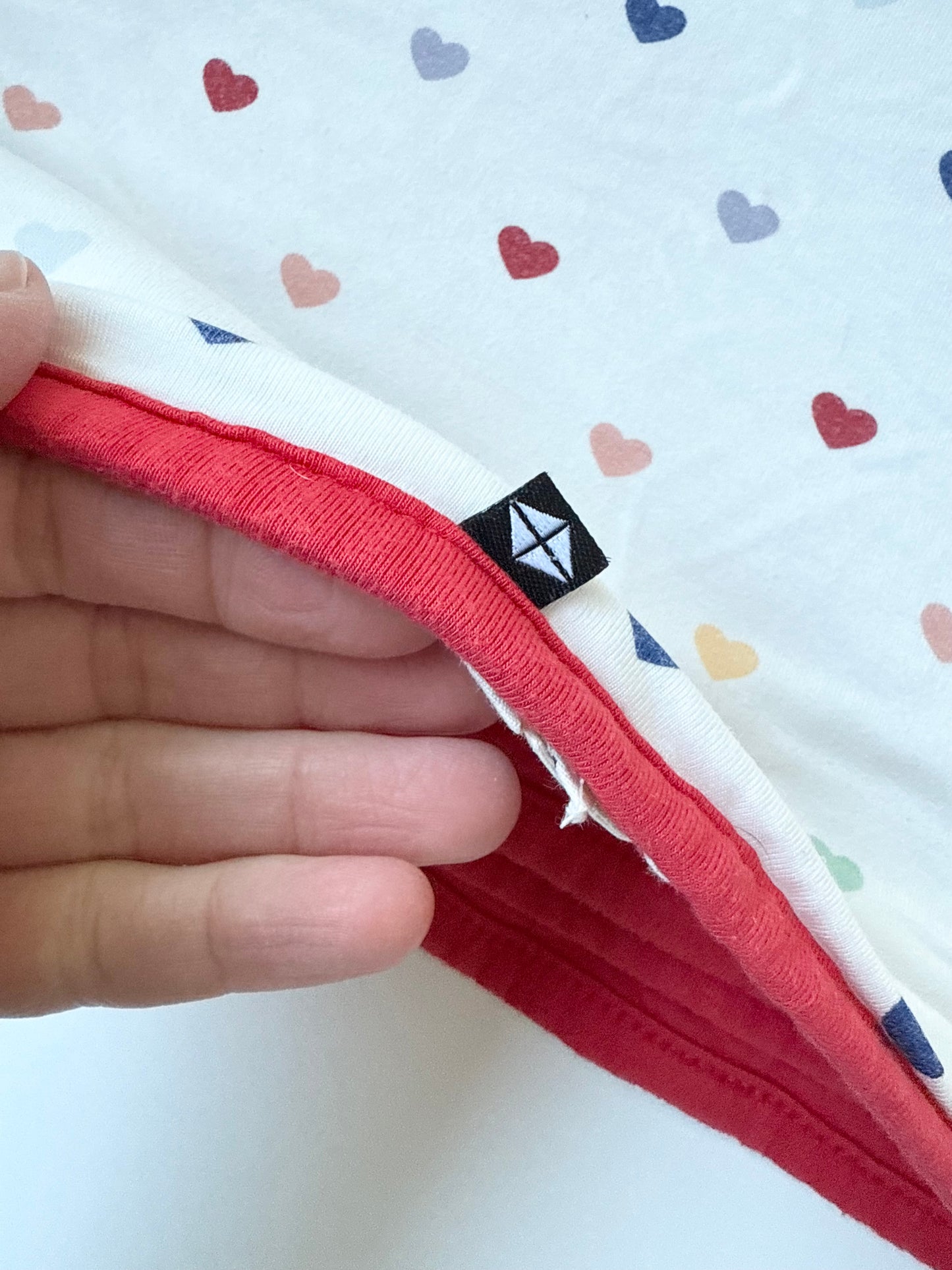 Kyte Multi Hearts Baby Blanket