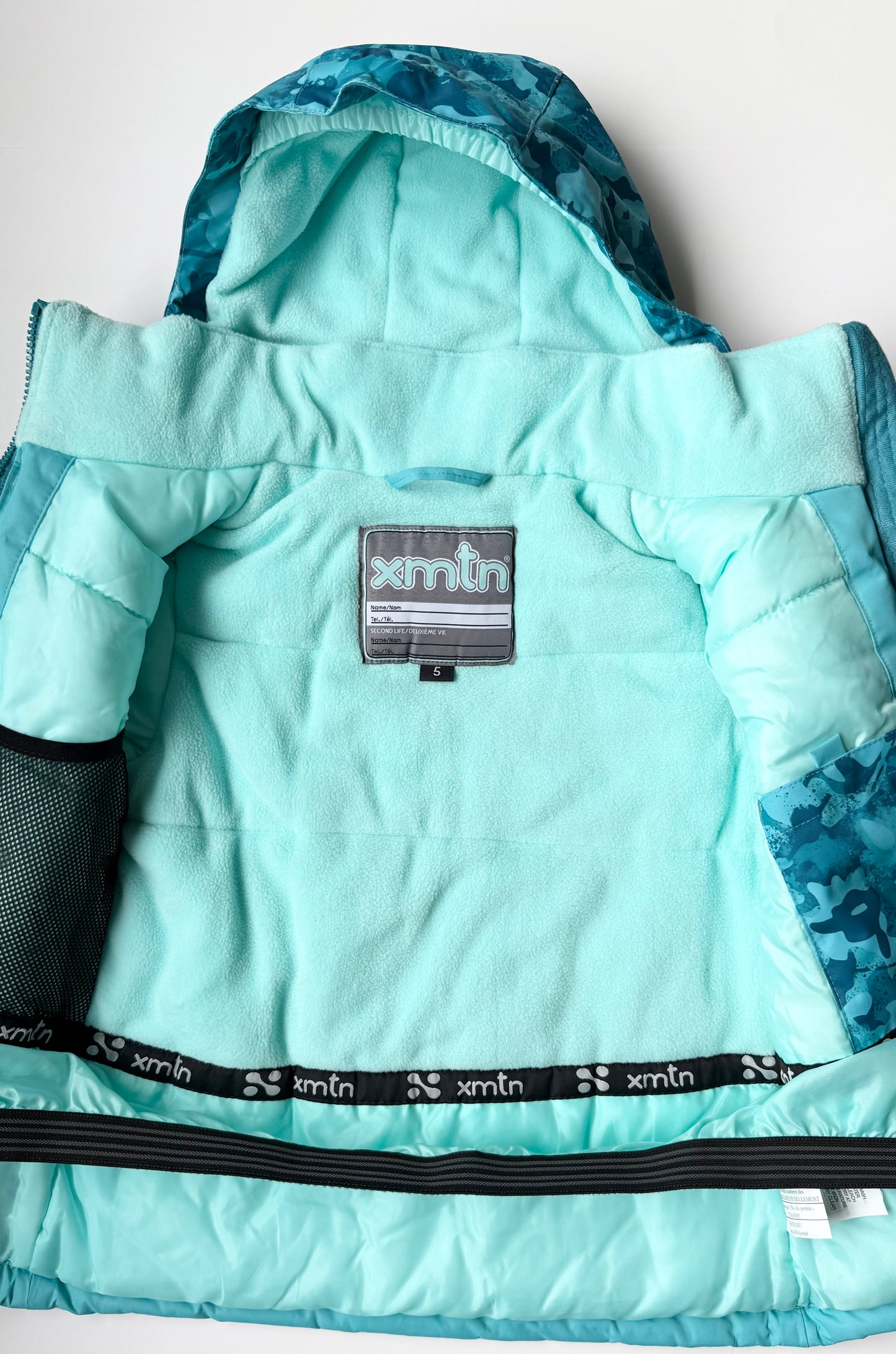 XMTN Blue Camo Winter Jacket (5T)