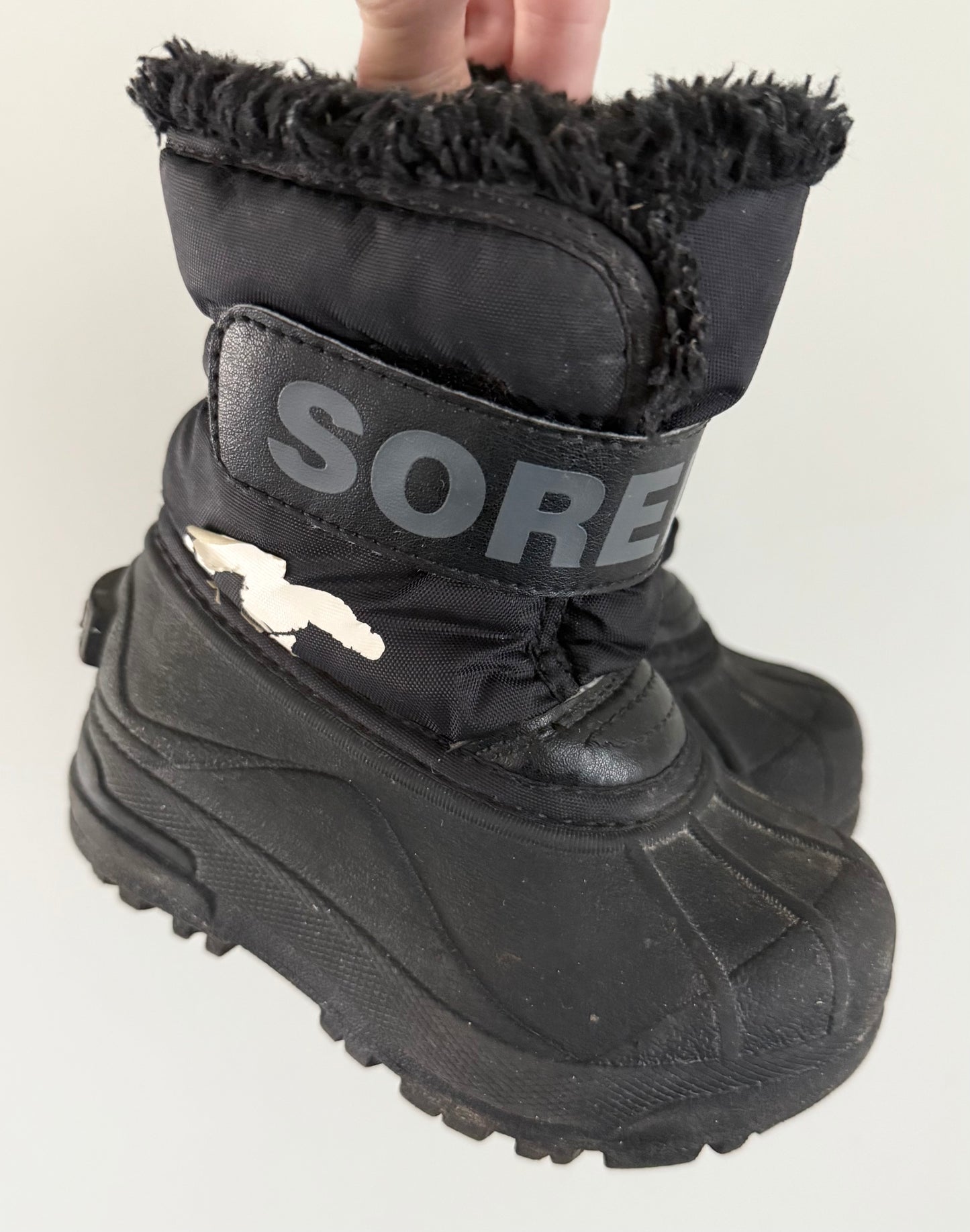 Sorel Black Snow Commander Winter Boots (7)