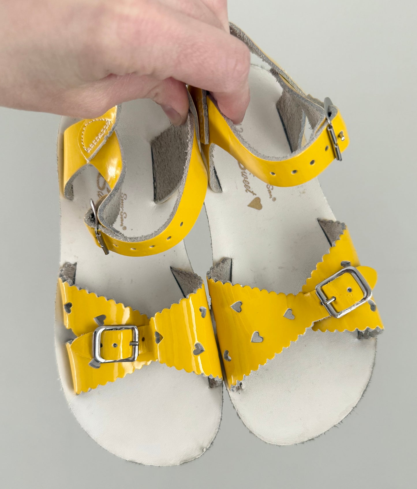 Salt Water Sweetheart Sandals - Yellow (12)