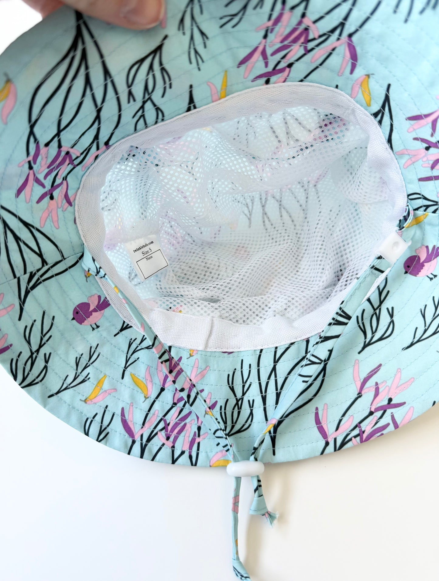 Jan & Jul Blue Branches Sun Hat (0-6 Months - Small)