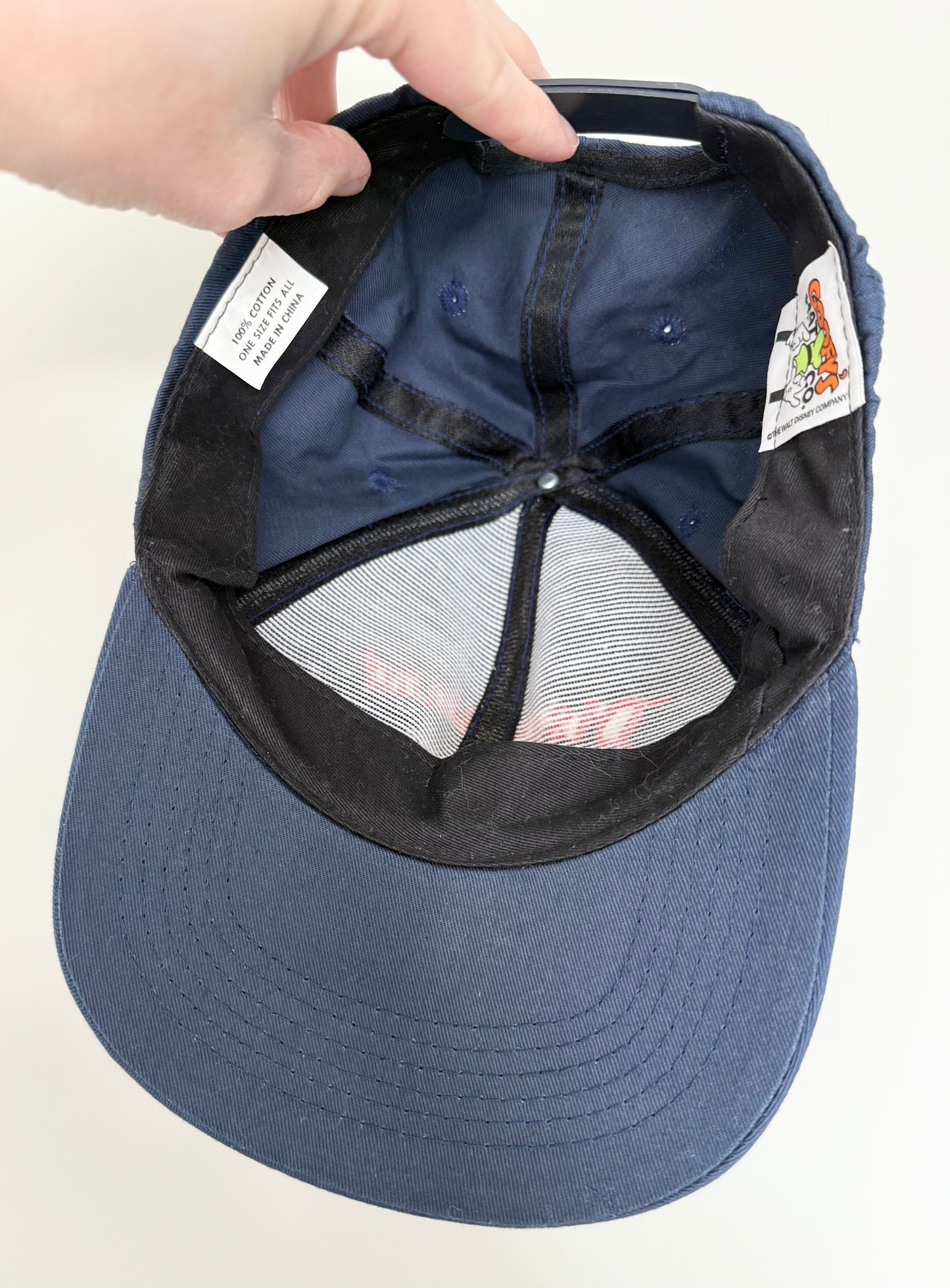 Adult Goofys Hat Co. Disneyland Navy Embroidered Mickey Ball Cap