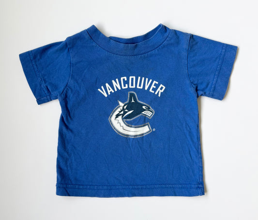 Vancouver Canucks Blue Hockey T-Shirt (12 Months)