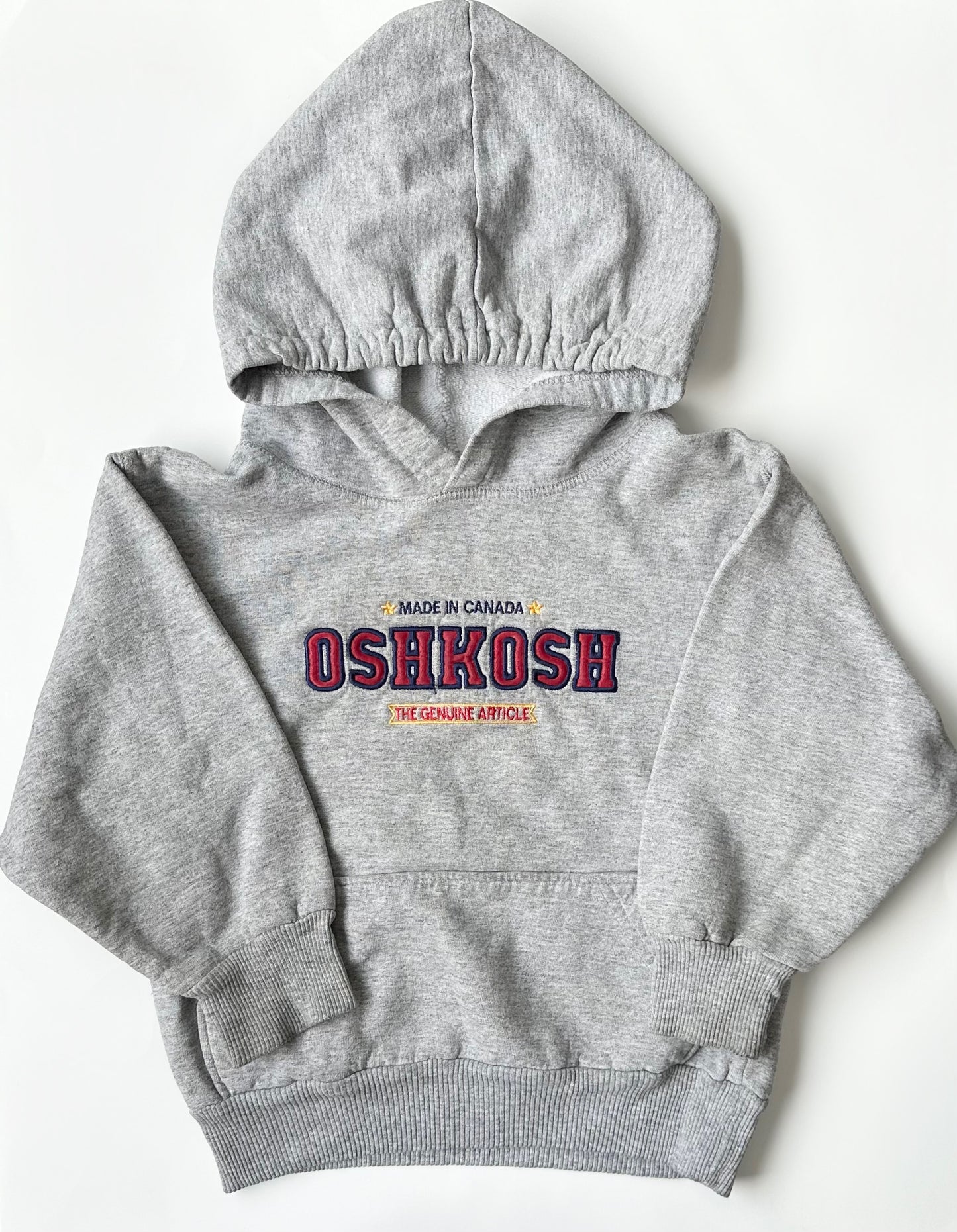 Vintage Oshkosh Grey Hoodie (4T)