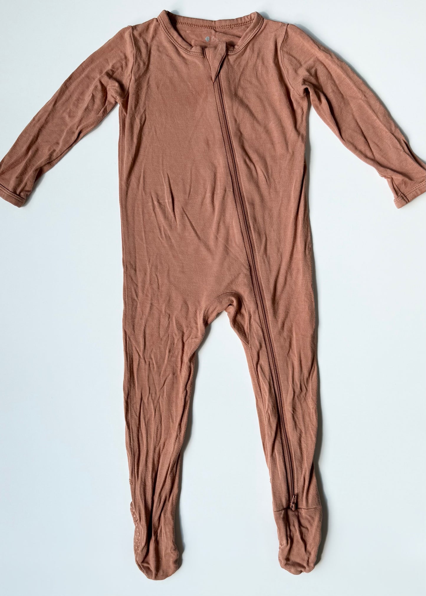Kyte Spice Zipper Footie Sleeper (12-18 Months)
