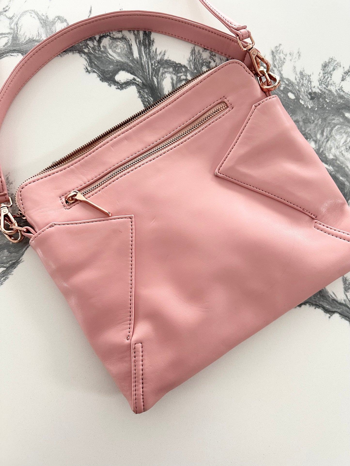 Matt & Nat Whilem Pink Vegan Hobo Bag - Loom Collection
