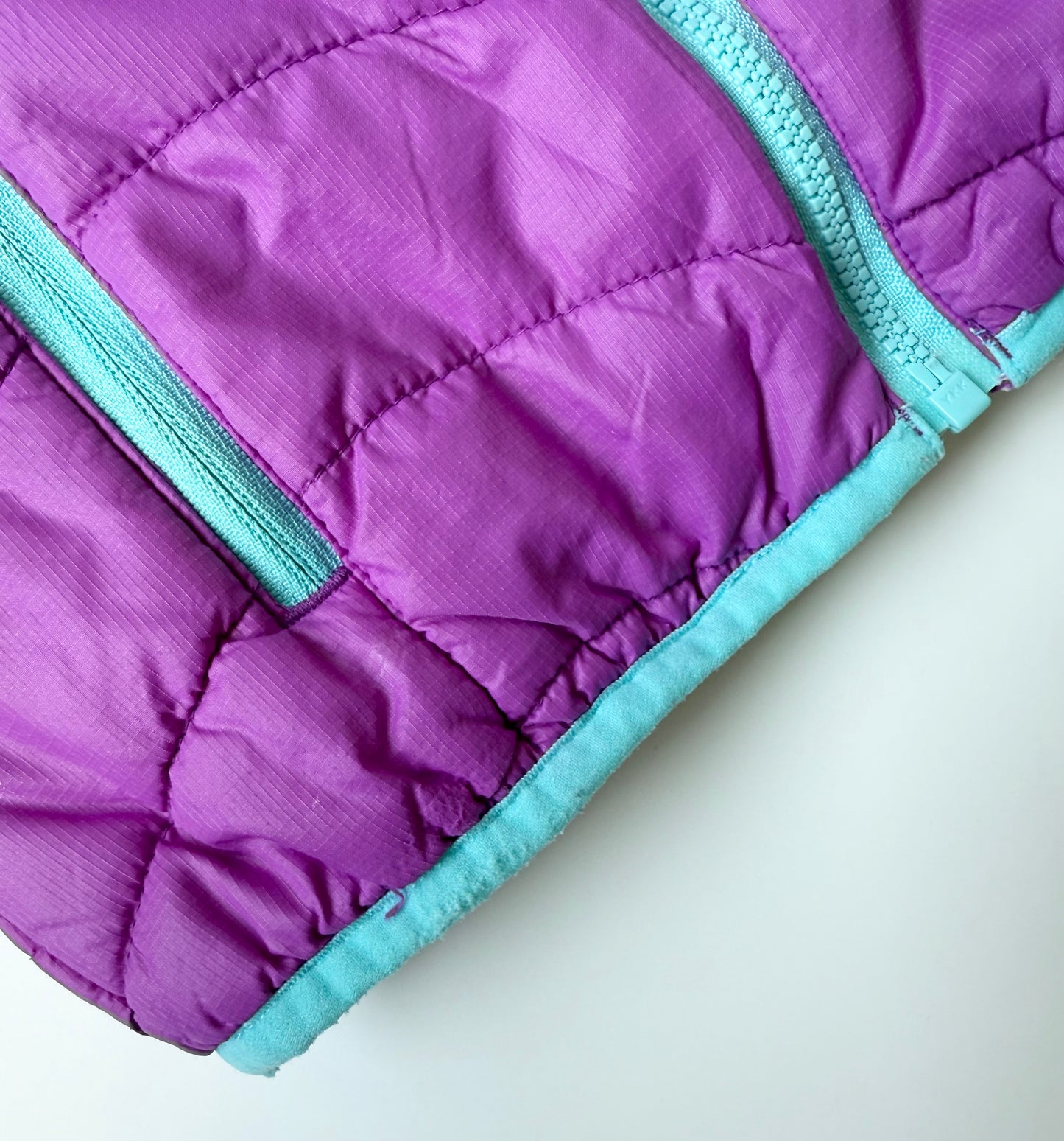 L.L.Bean Purple & Blue Trim Vest (4T)