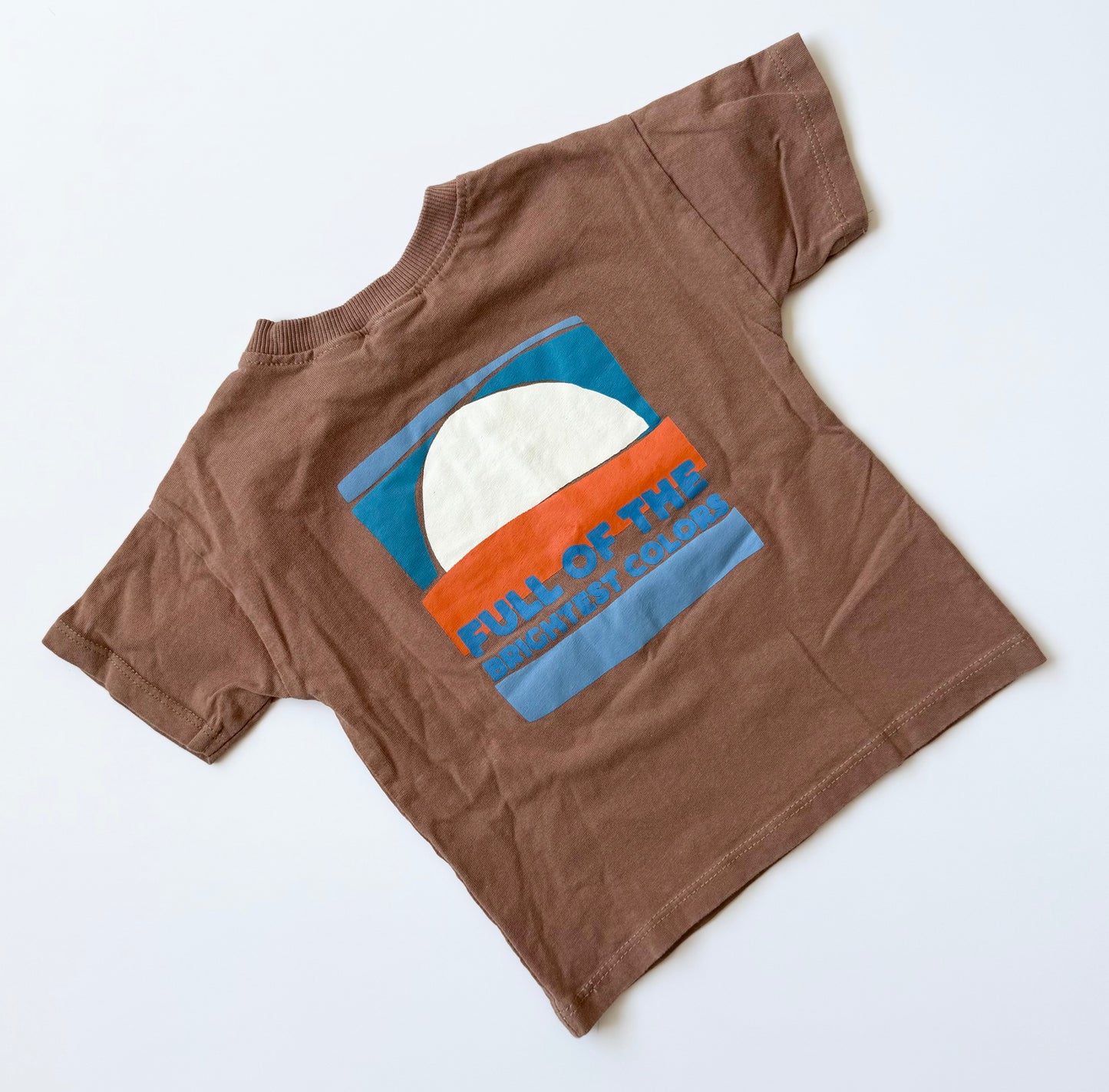 Zara Brown “Full of the Brightest Colors” T-Shirt (9-12 Months)