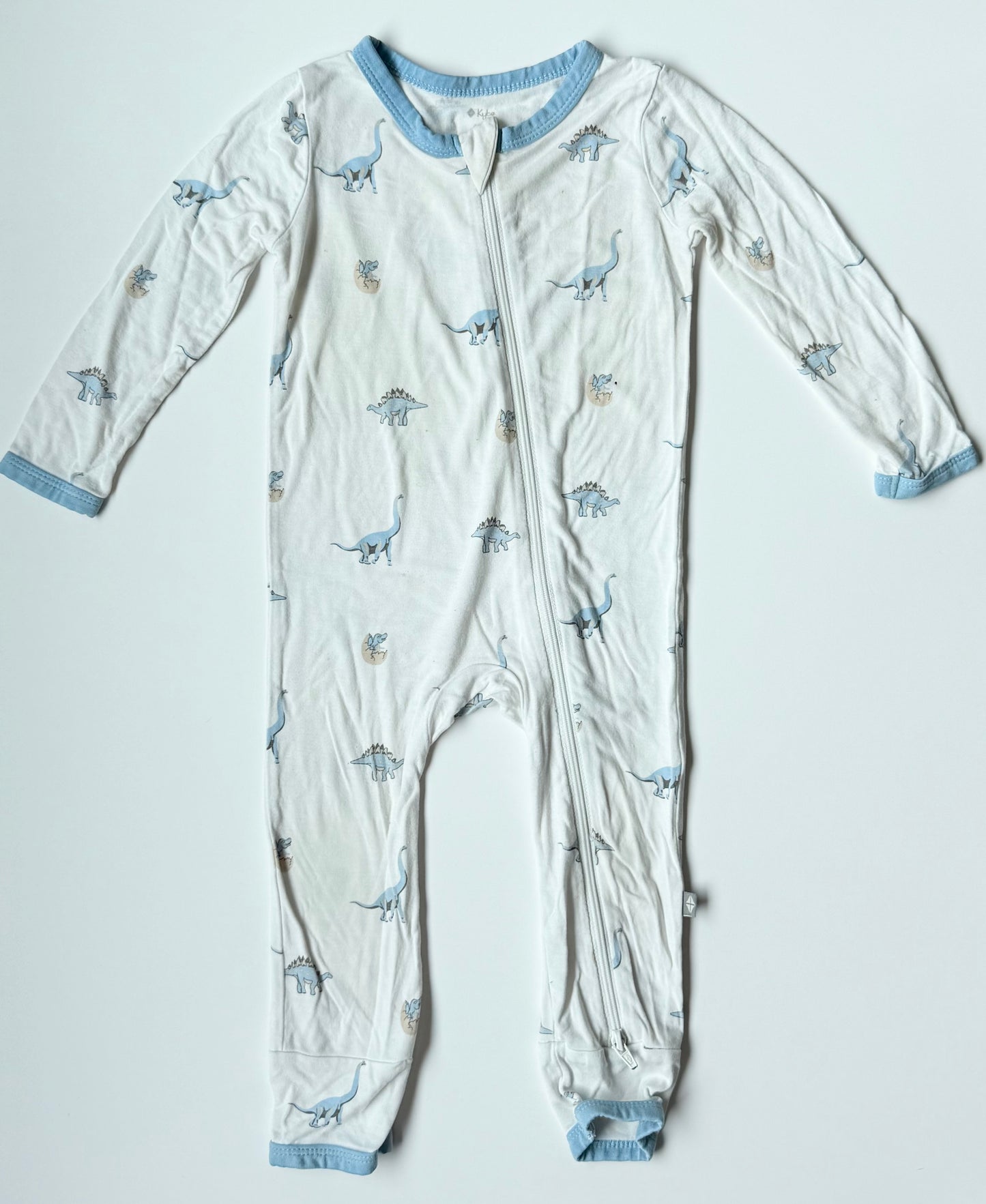 Kyte Jurassic Zipper Romper (12-18 Months)