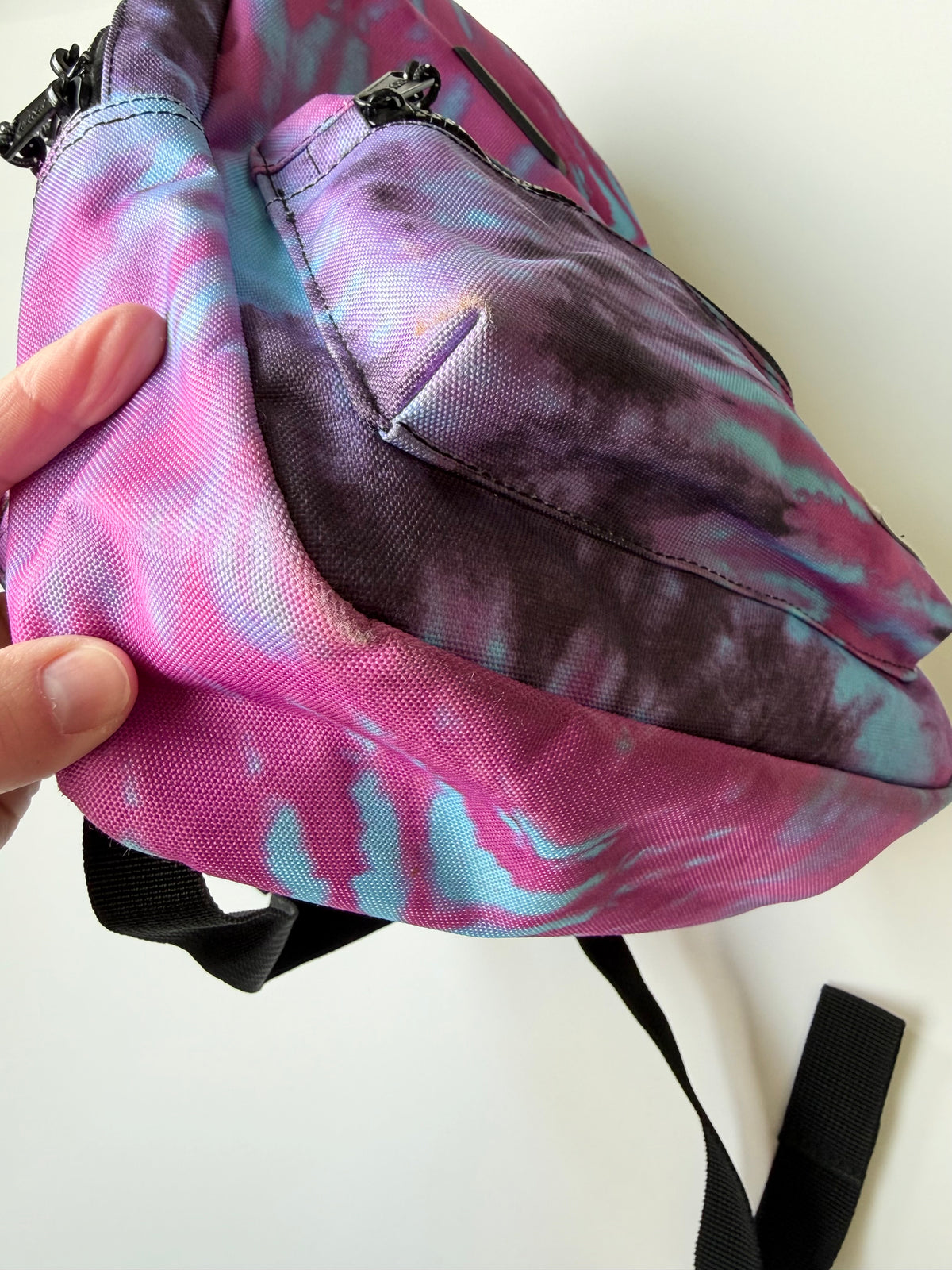Herschel Supply Purple & Blue Tie Dye Heritage Kid Mini Backpack (9L)