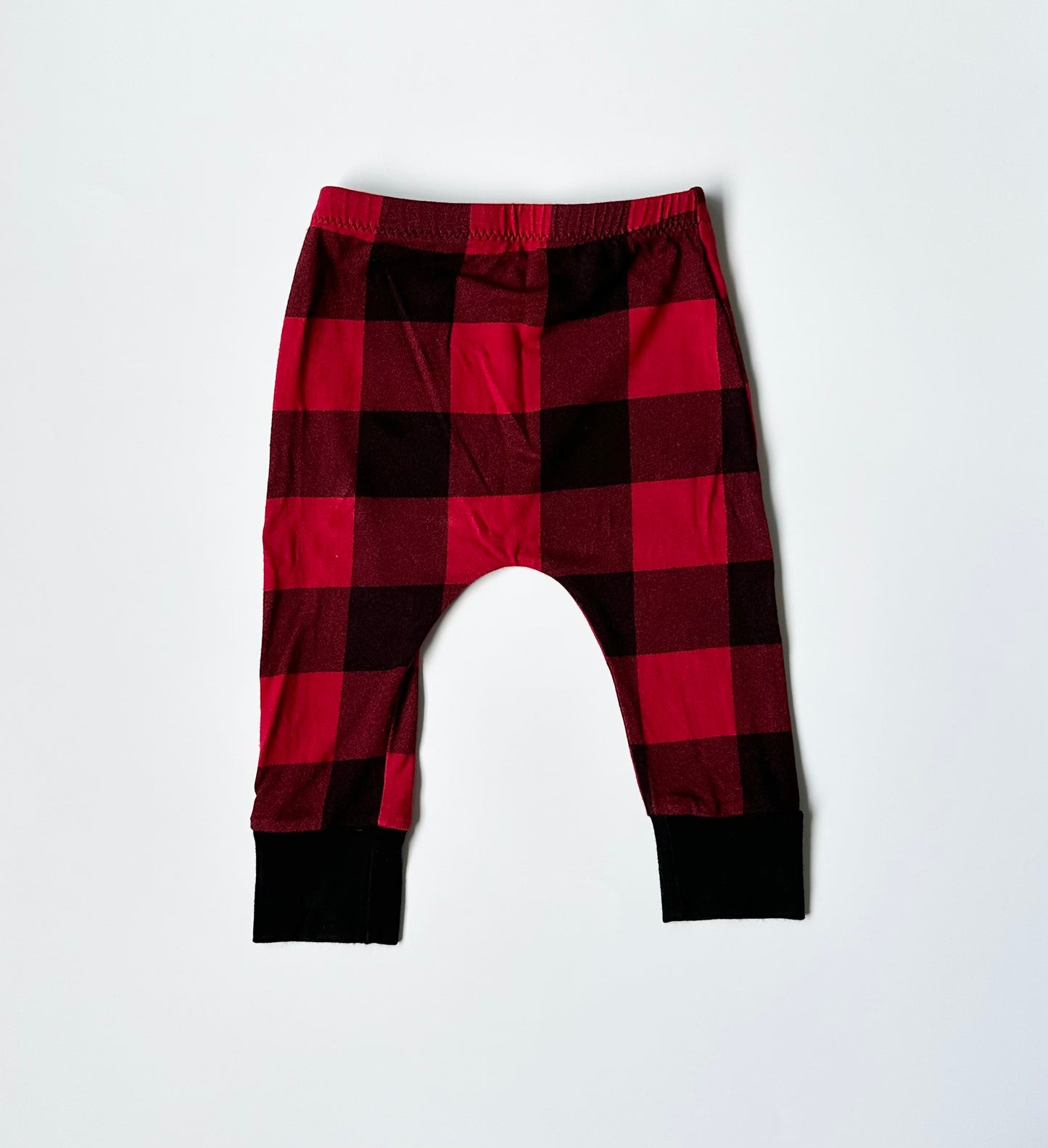Quinn & Dot Plaid Joggers (3-6 Months)