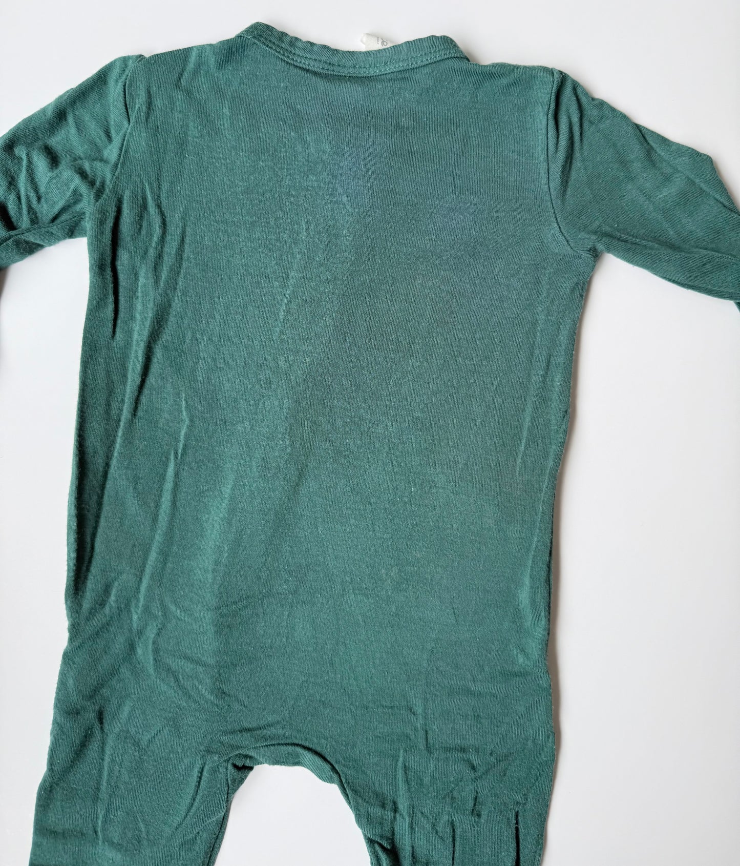 Kyte Emerald Zipper Romper (0-3 Months)