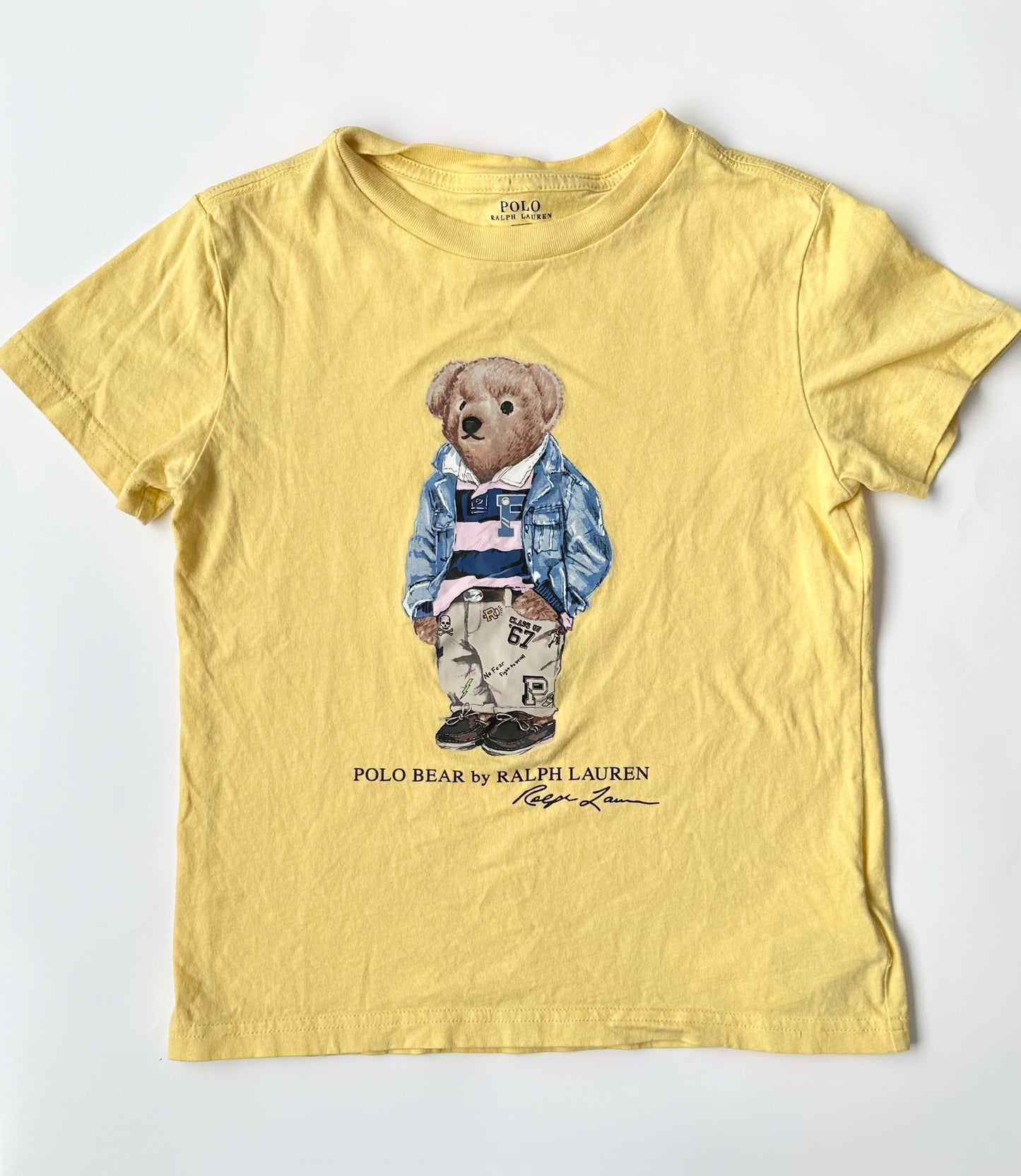 Polo Ralph Lauren Yellow Teddy Shirt (6 Years)