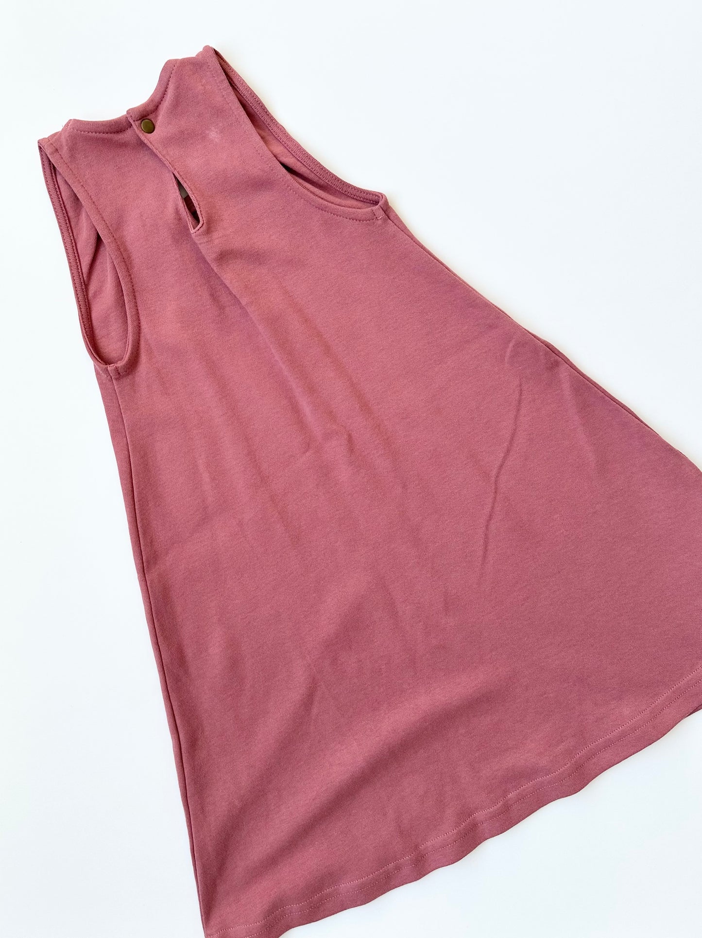 L’bKIDS Sleeveless Keyhole Dress - Sienna (4T)