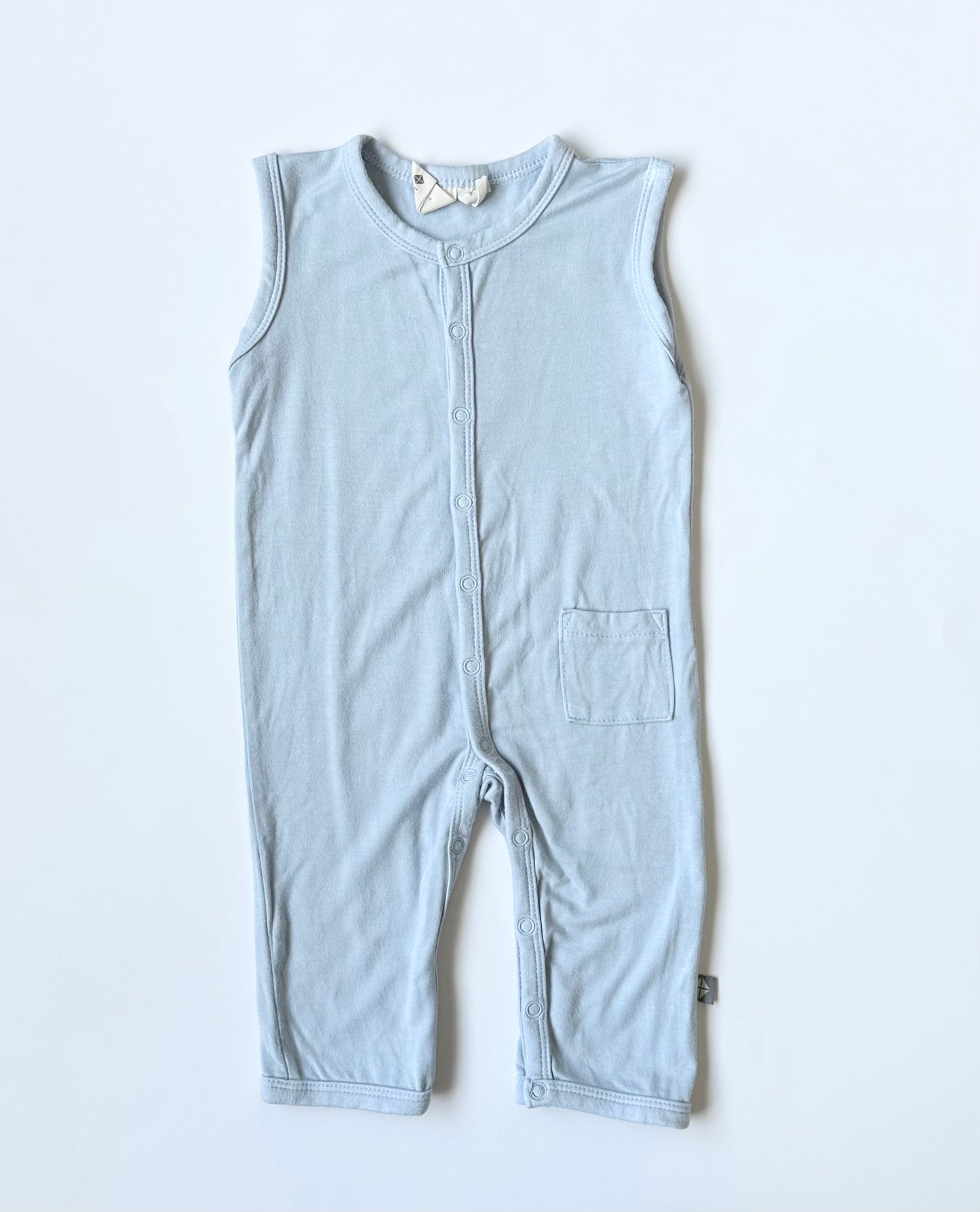 Kyte Ice Snap Sleeveless Romper (3-6 Months)