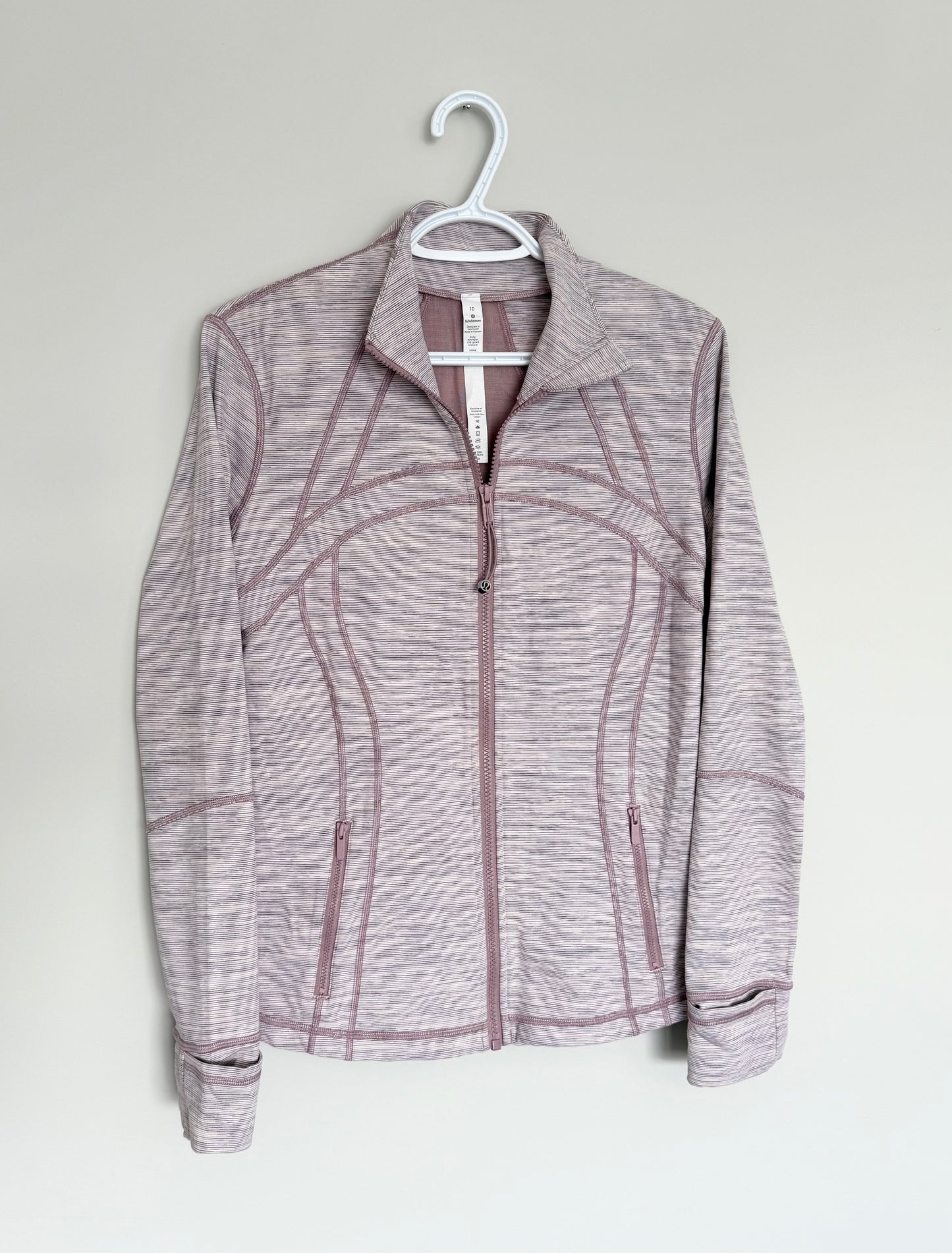 Women’s Lululemon Define Jacket in Wee Are From Space Pink Bliss Mauve (10)