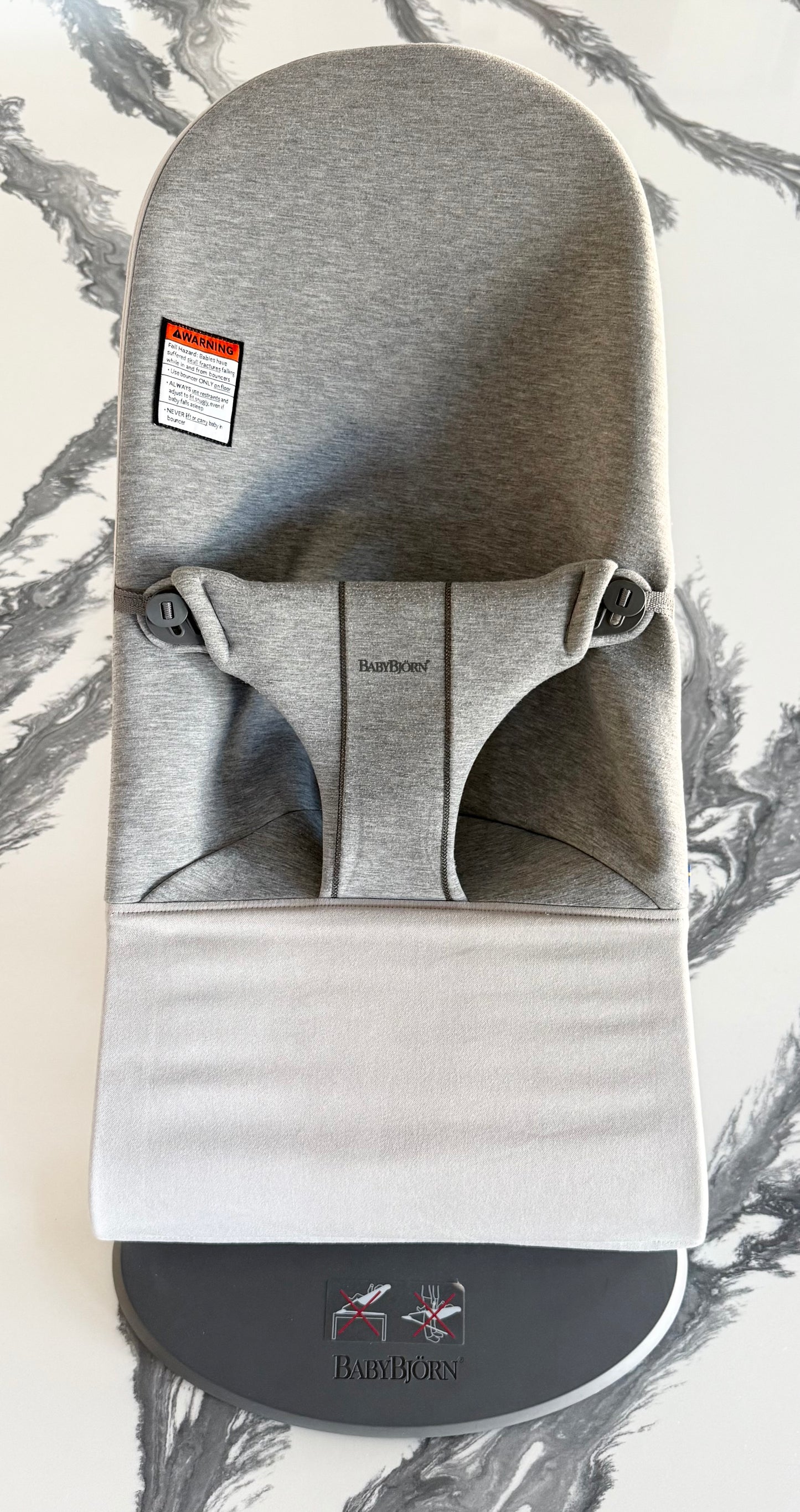 Baby Bjorn Bouncer Bliss 3D Jersey in Light Grey