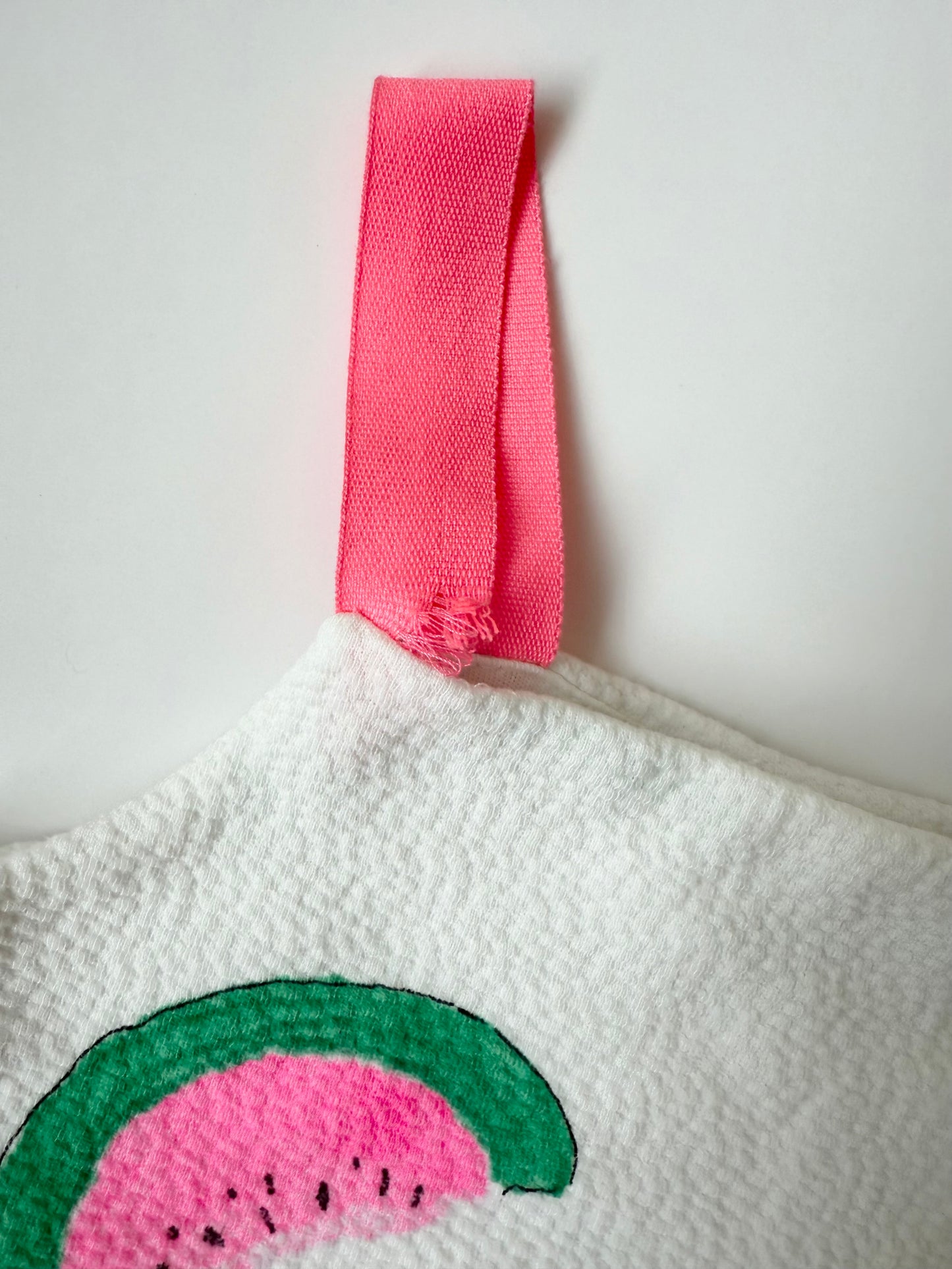 Zara White & Pink Watermelon Dress (3-4 Years)