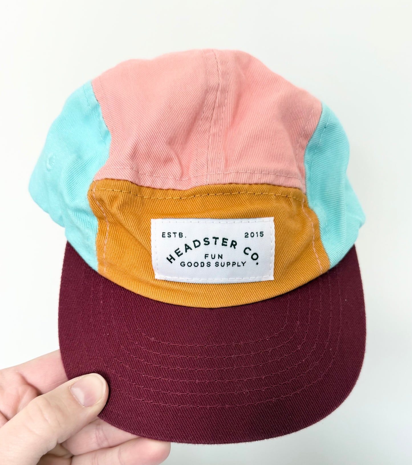 Headster Color Block Relaxed SnapBack Hat (48CM)