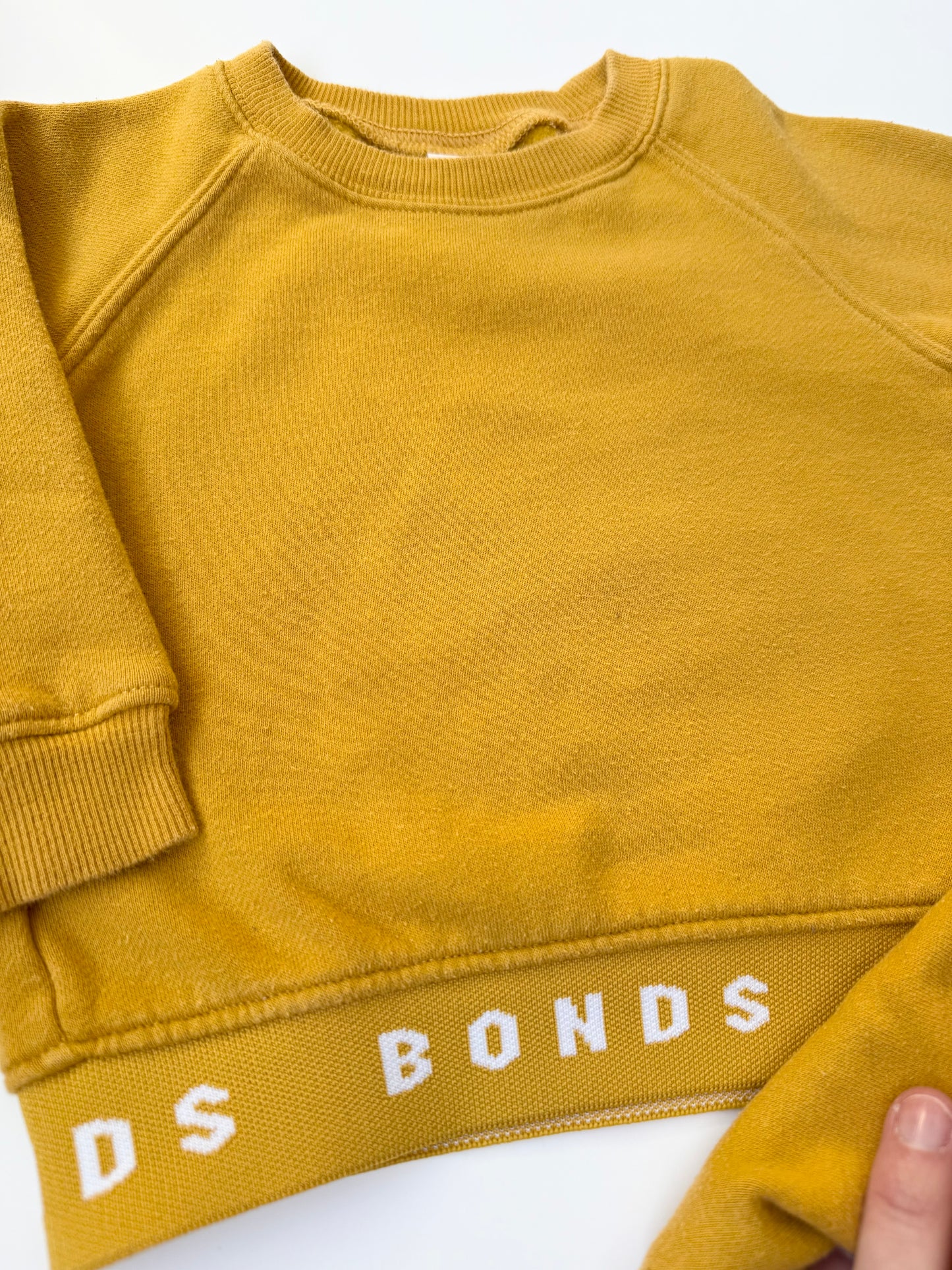 Bonds Mustard Sweatsuit Set (6-12 Months)