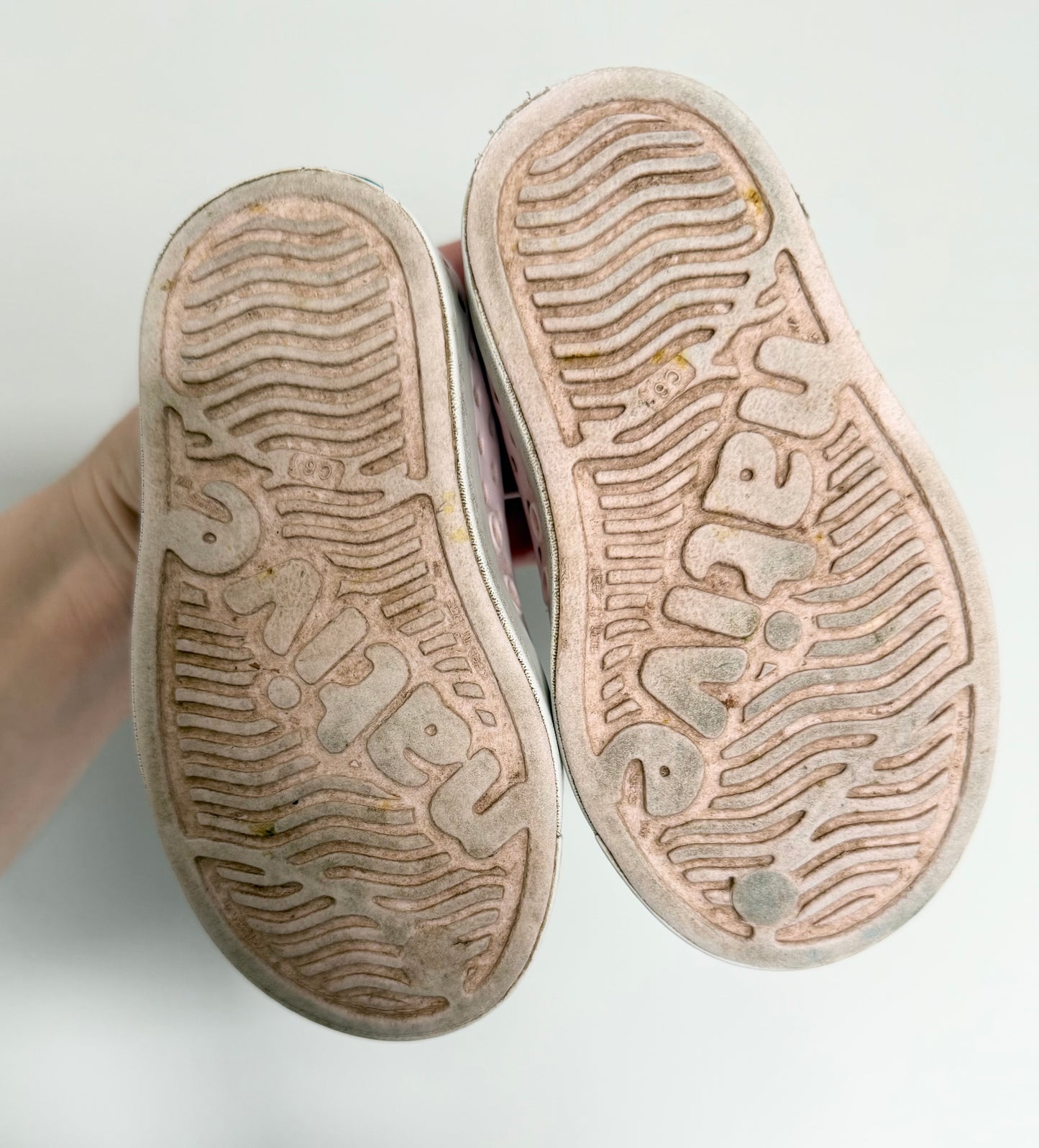 Native Light Pink Jefferson Slip Ons (C6)
