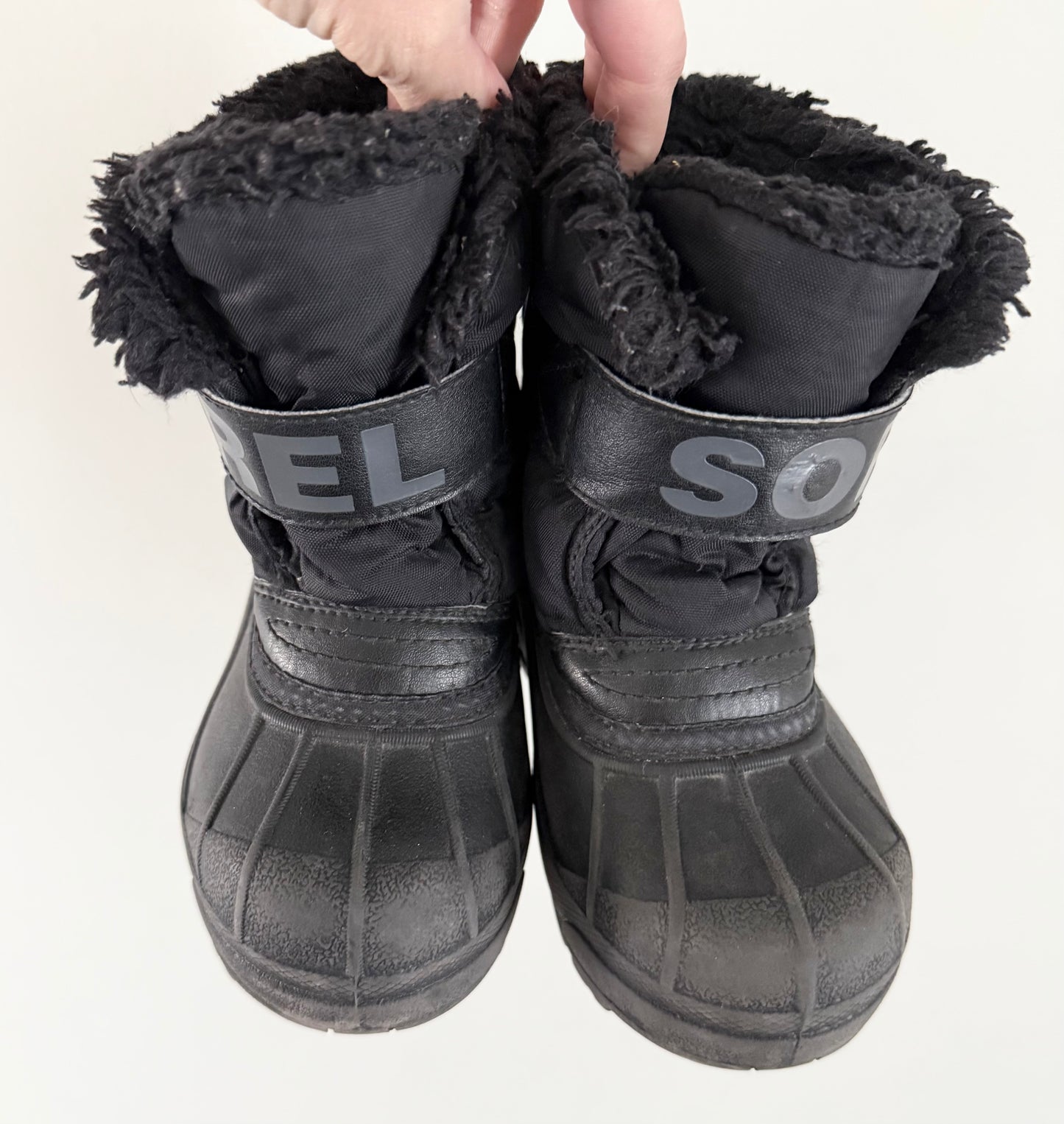 Sorel Black Snow Commander Winter Boots (9)
