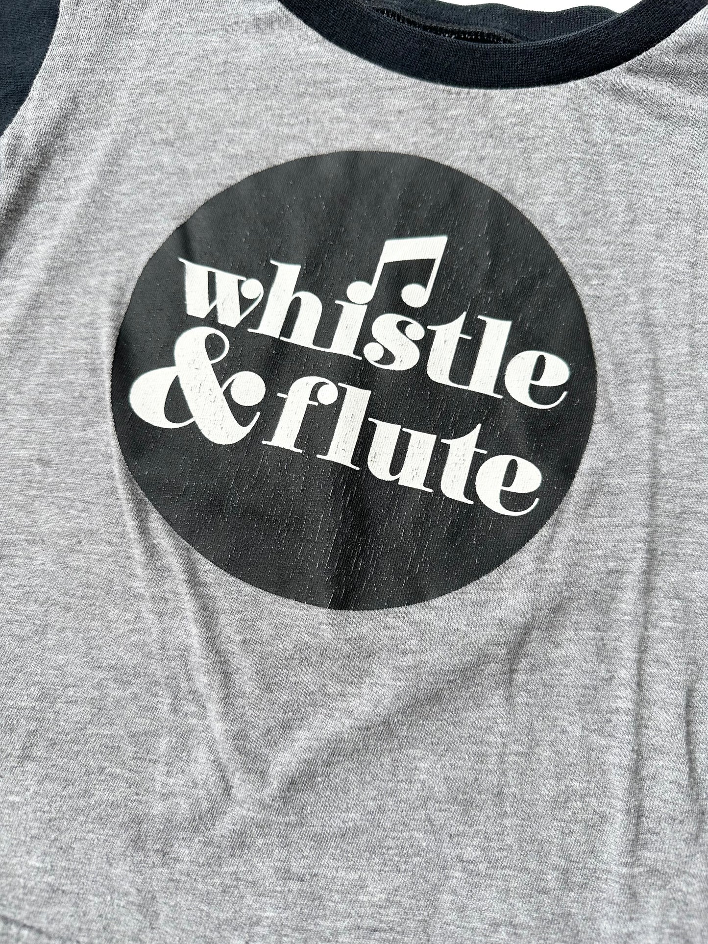 Whistle & Flute “W&F” Grey & Black T-Shirt (1-2 Years)