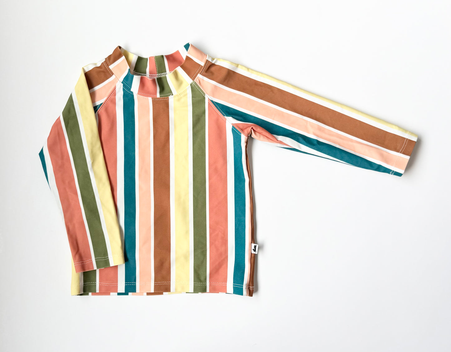 Little & Lively Fiesta Stripe Long Sleeve Swim Top (6-12 Months)
