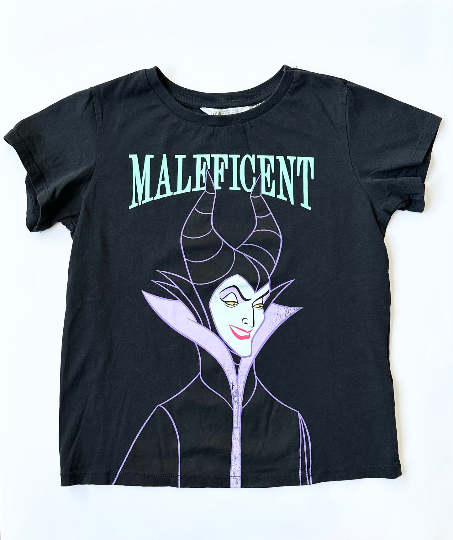 H&M Black “Maleficent” T-Shirt (10-12 Years)