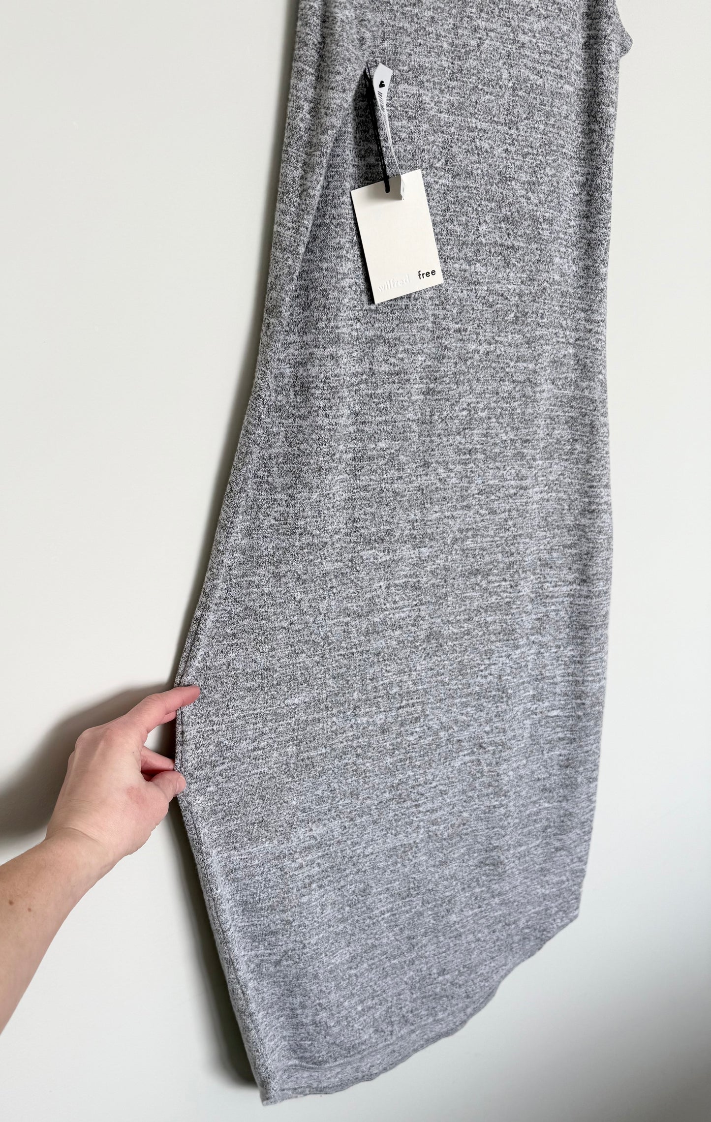 Women’s Wilfred Free Heathered White Chrissy Dress - New (Medium)