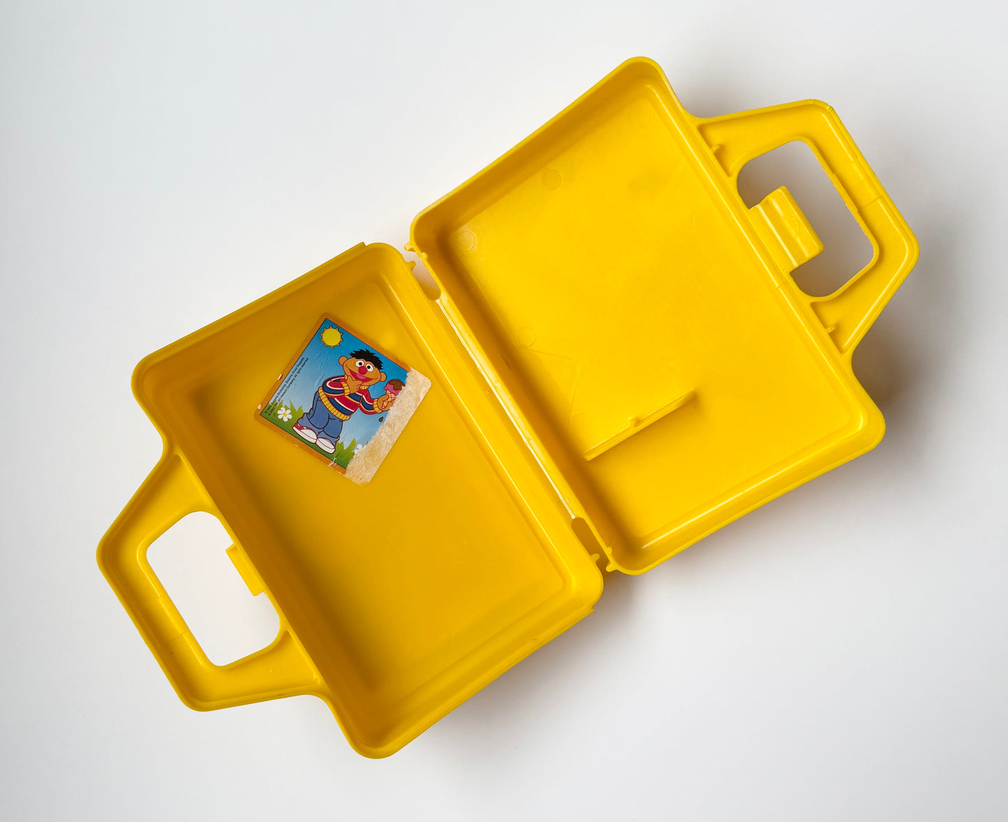 Vintage Fisher Price Yellow Play Lunch Box