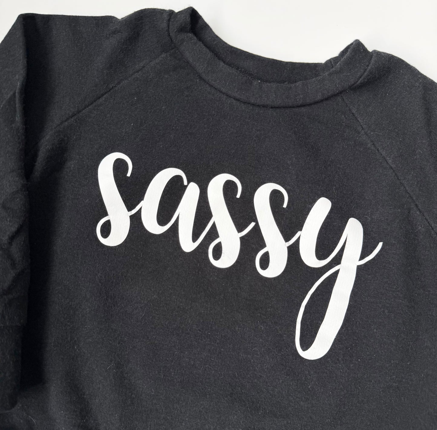 Posh & Cozy Black “Sassy” Pullover (1T)