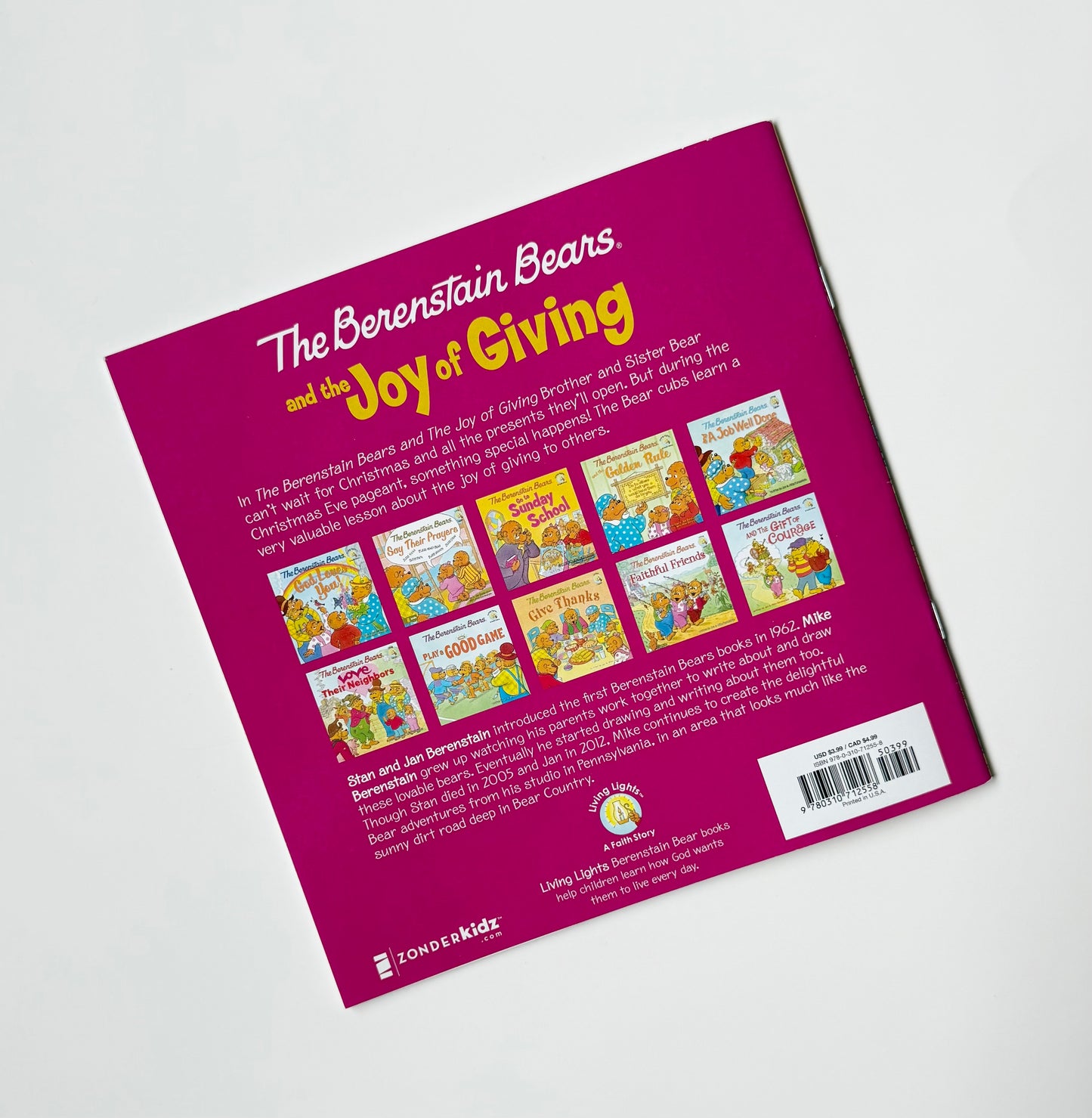 The Berenstain Bears “Joy of Giving” Book