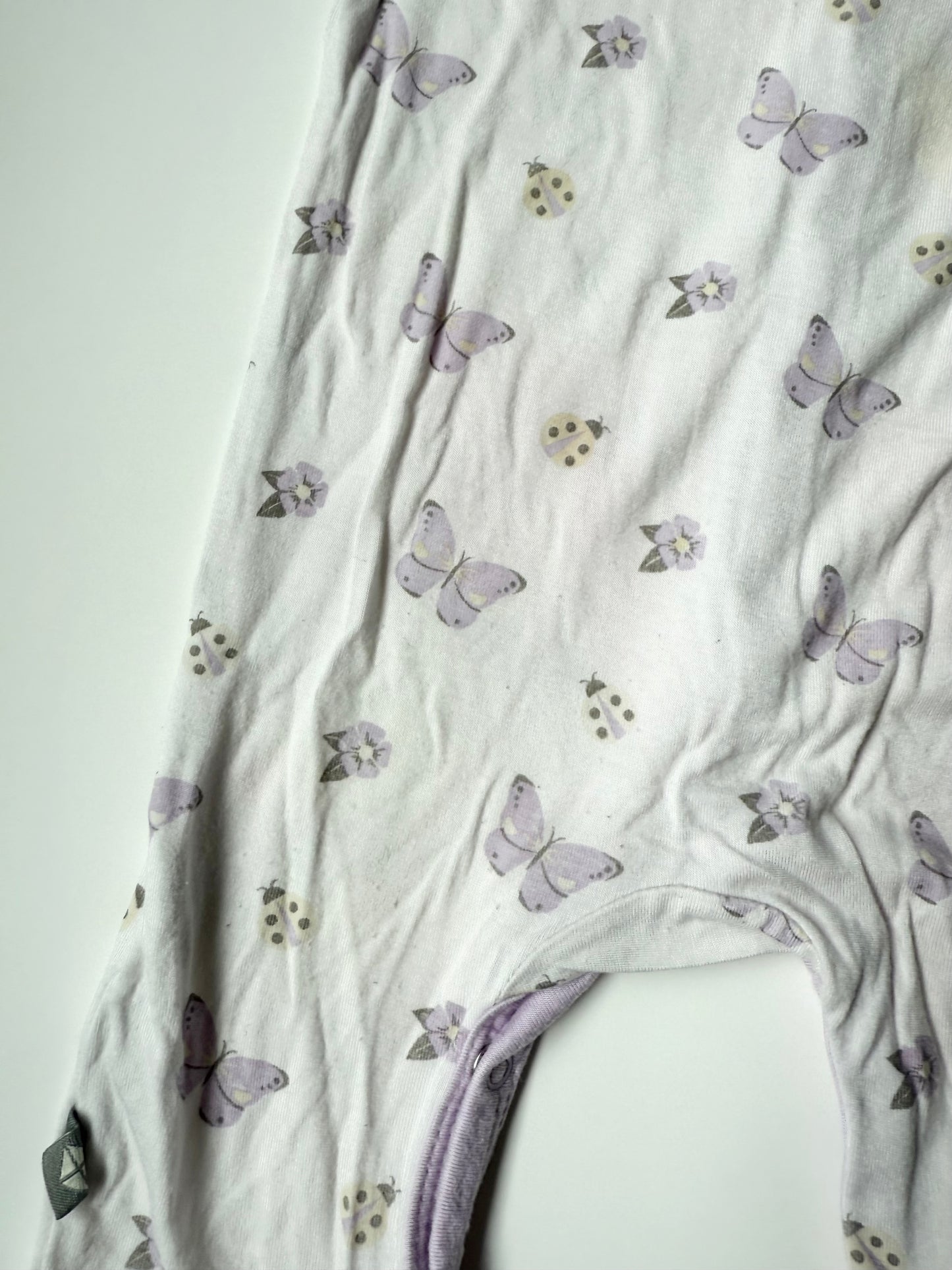 Kyte Flutter Snap Romper (3-6 Months)