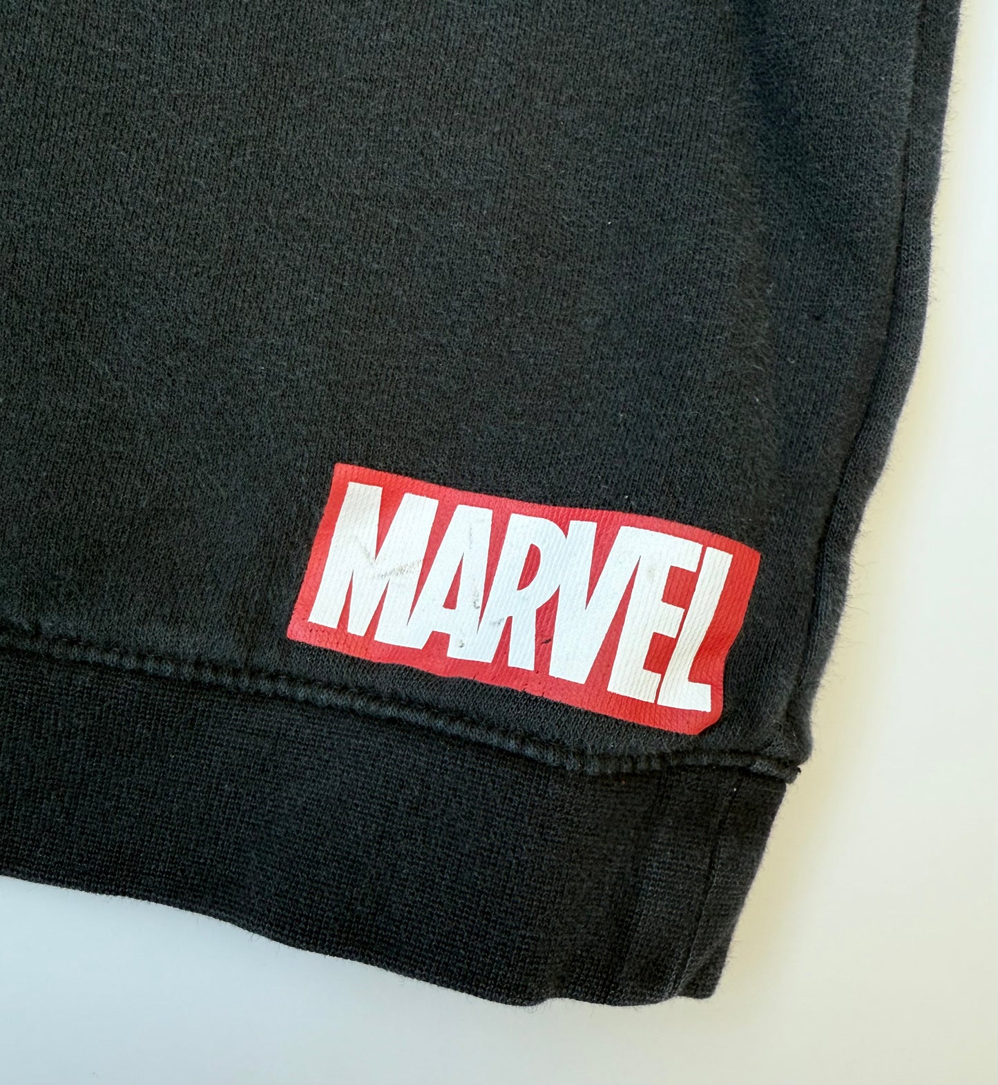 H&M Marvel Black Avengers Sparkle Shield Sweater (2-4 Years)