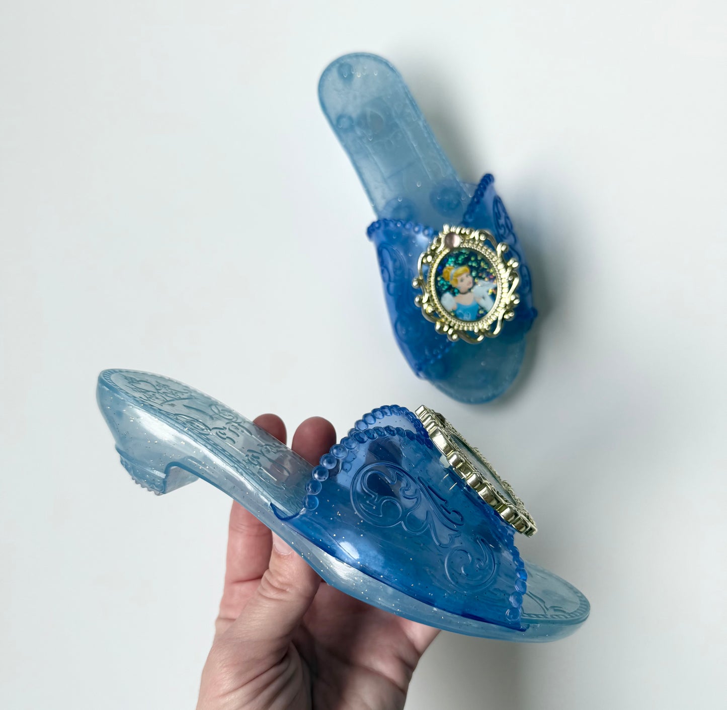 Cinderella Dress Up Shoes (8/9T)