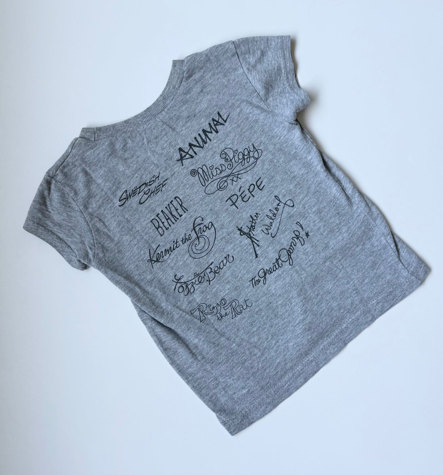 Disney Store Grey The Muppets T-Shirt (2/3 Years)