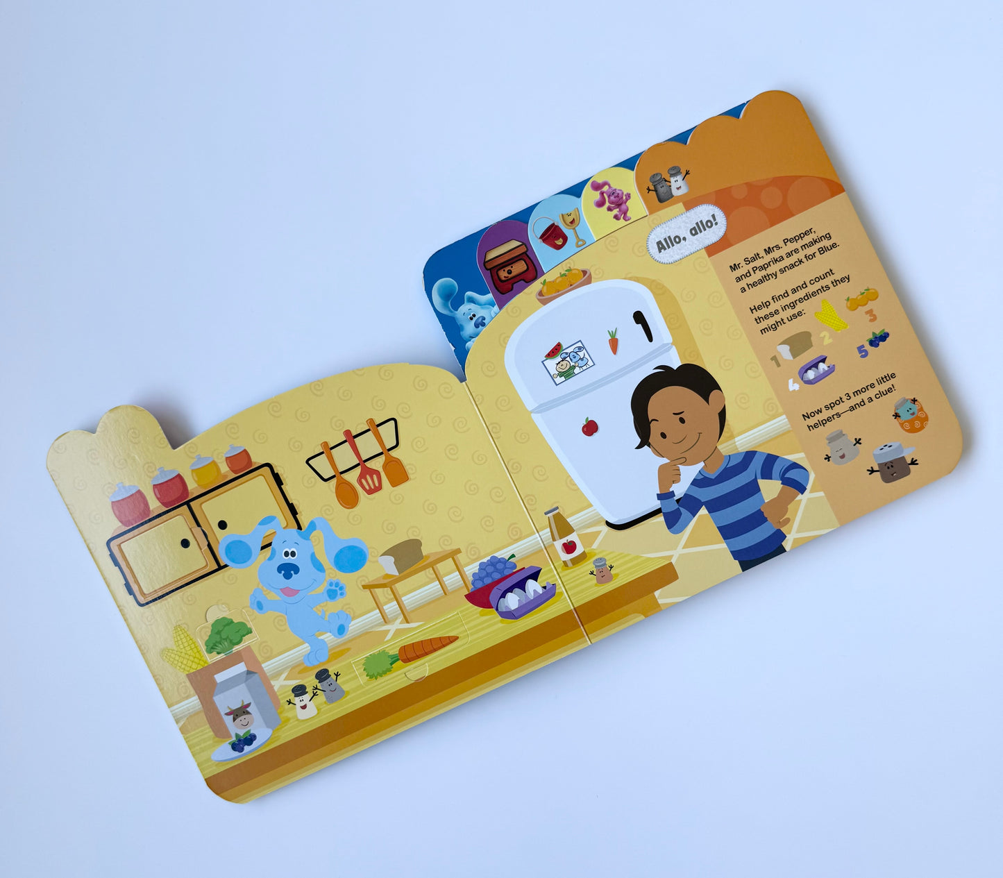 Blues Clues Lift-A-Flap Peek-A-Boo, Blue Board Book