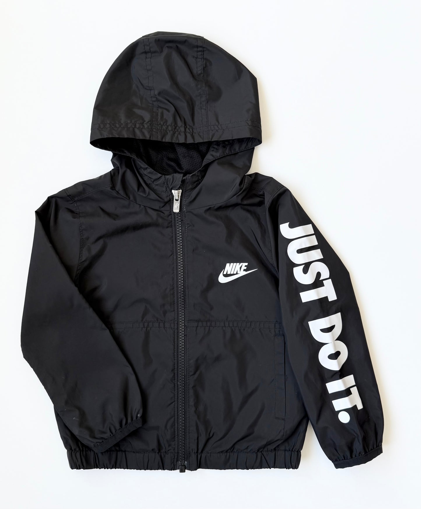 Nike Black “Just Do It” Windbreaker (2T)