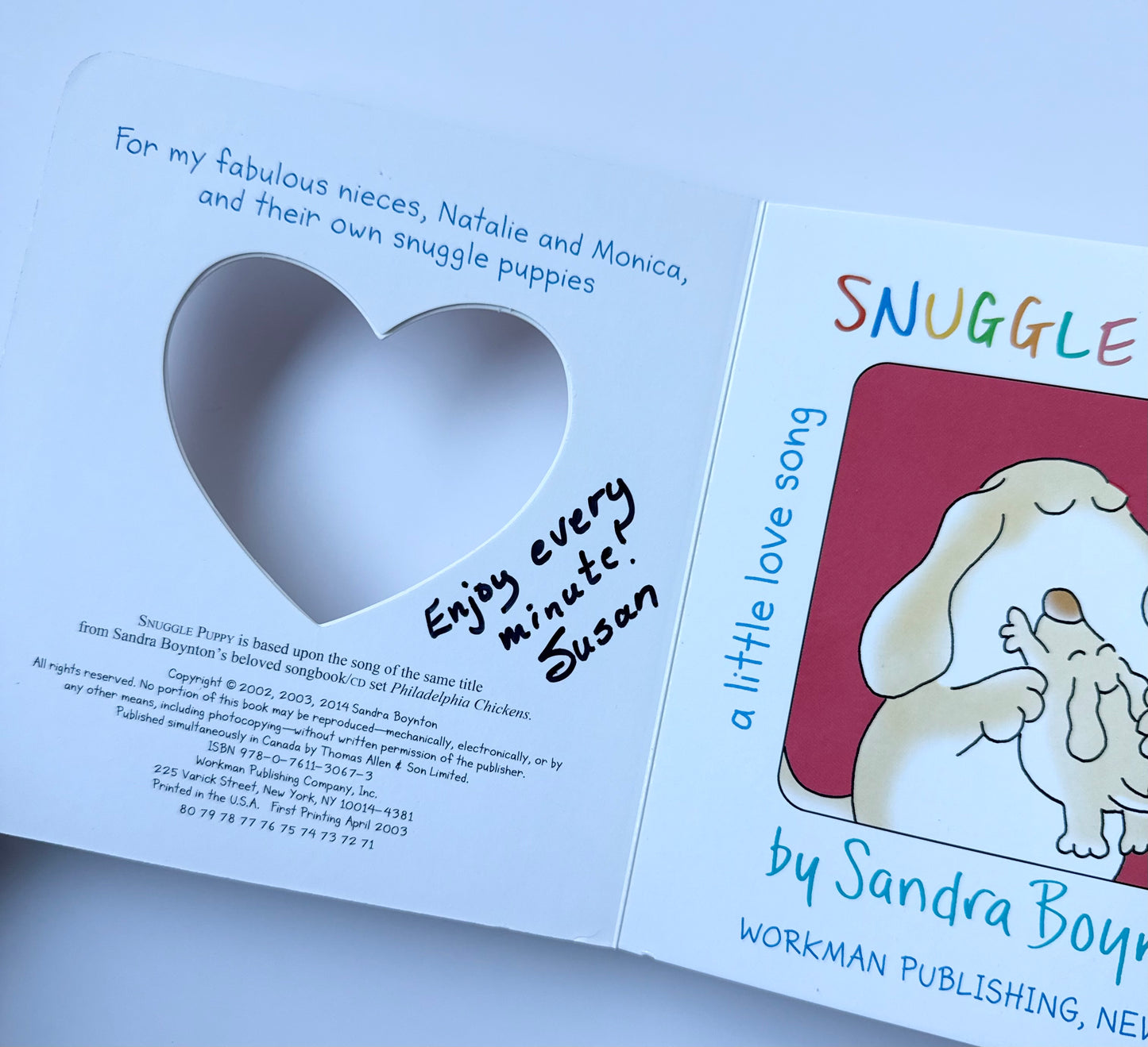 Snuggle Puppy! A Little Love Song Board Book