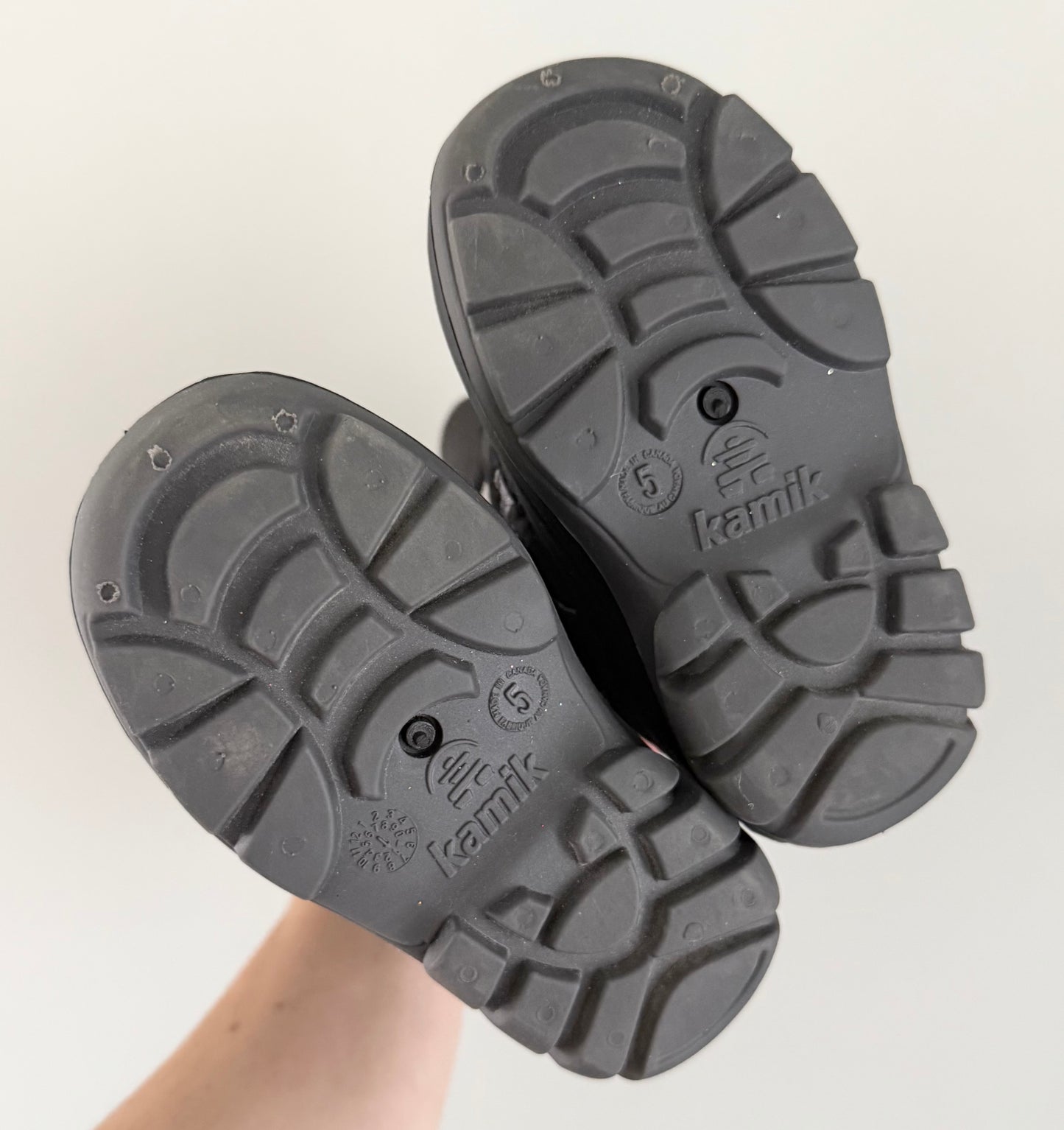 Kamik Snowbug Black & Grey Winter Boots (5)