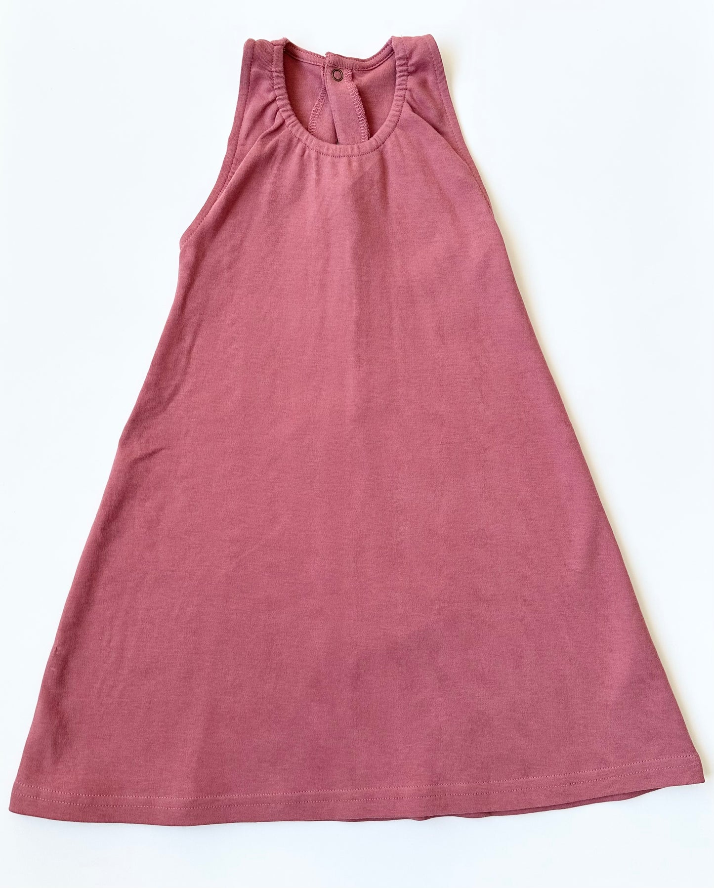 L’bKIDS Sleeveless Keyhole Dress - Sienna (4T)
