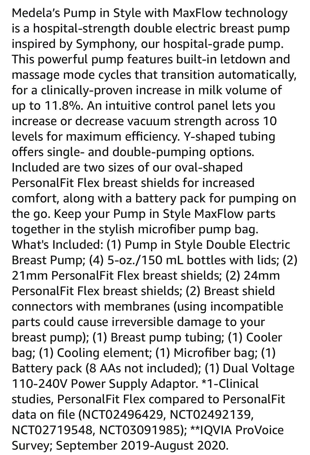 Medela Pump In Style Double Electric Breast Pump
