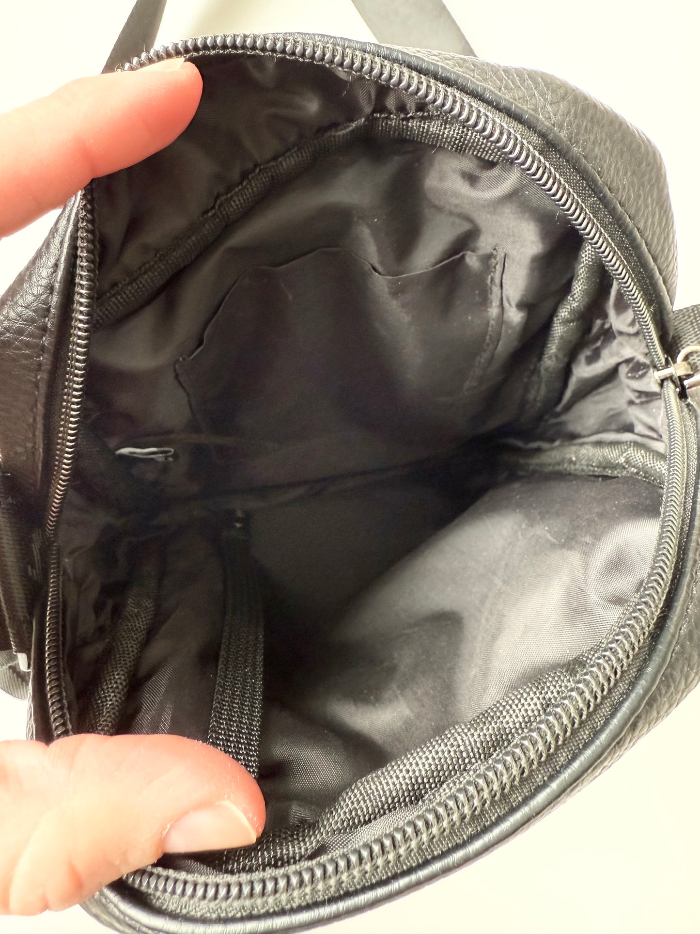 True Religion NEWAL Max Black Crossbody Bag