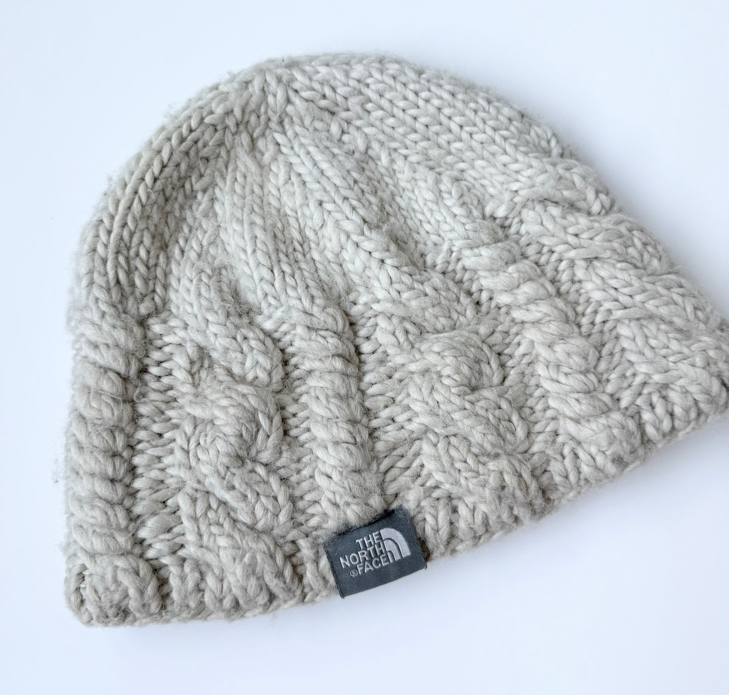 The North Face Beige Knit Beanie Toque (2-4 Years)