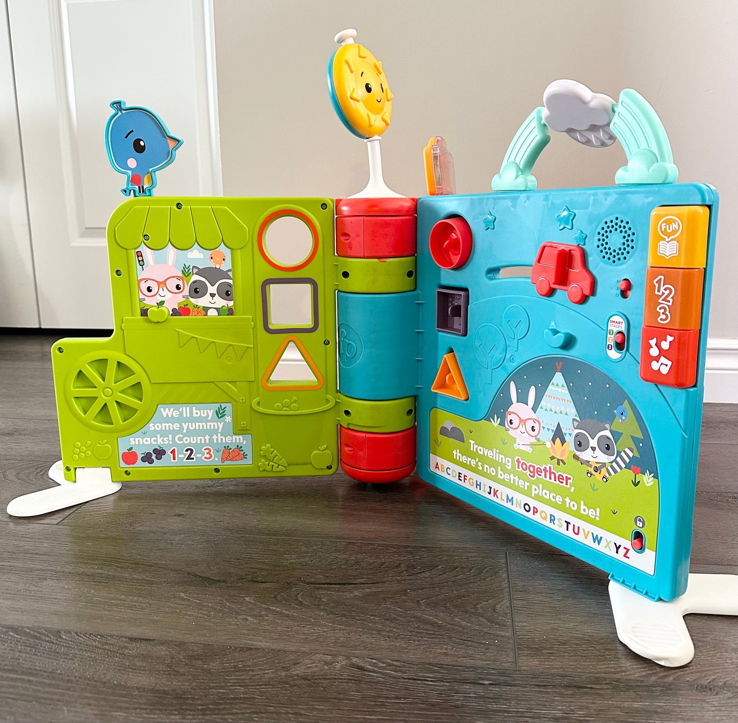 Fisher-Price Sit to Stand Giant Activity Book