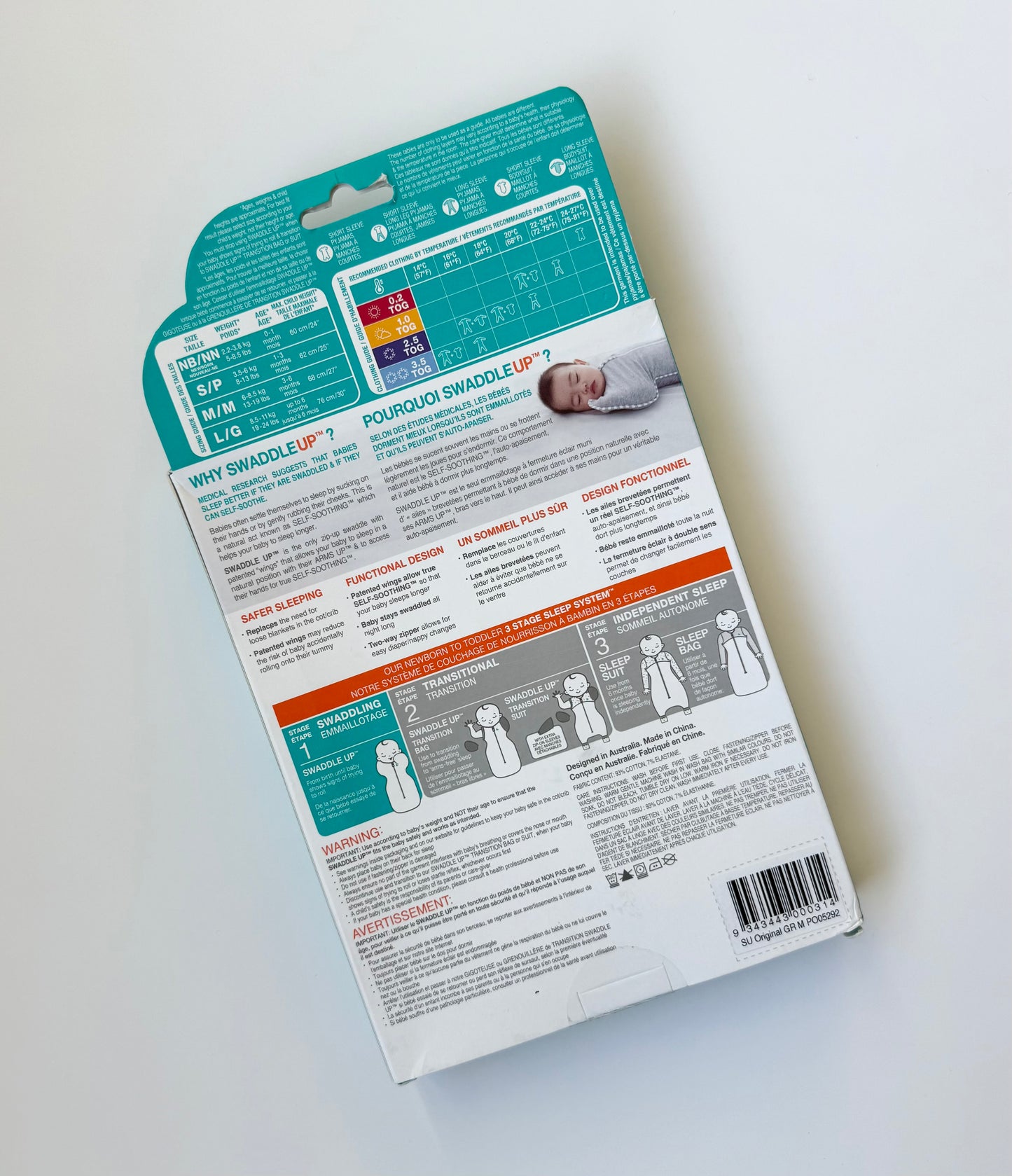 Love to Dream Grey Swaddle Up Original - New (Medium)