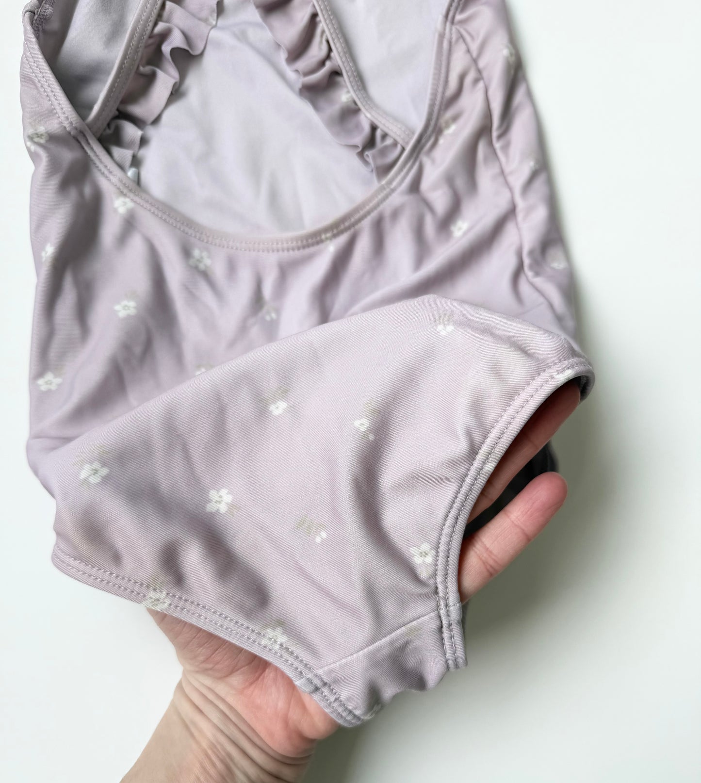 Jamie Kay Light Purple & Dainty Floral One Piece Swimsuit (5 Years)